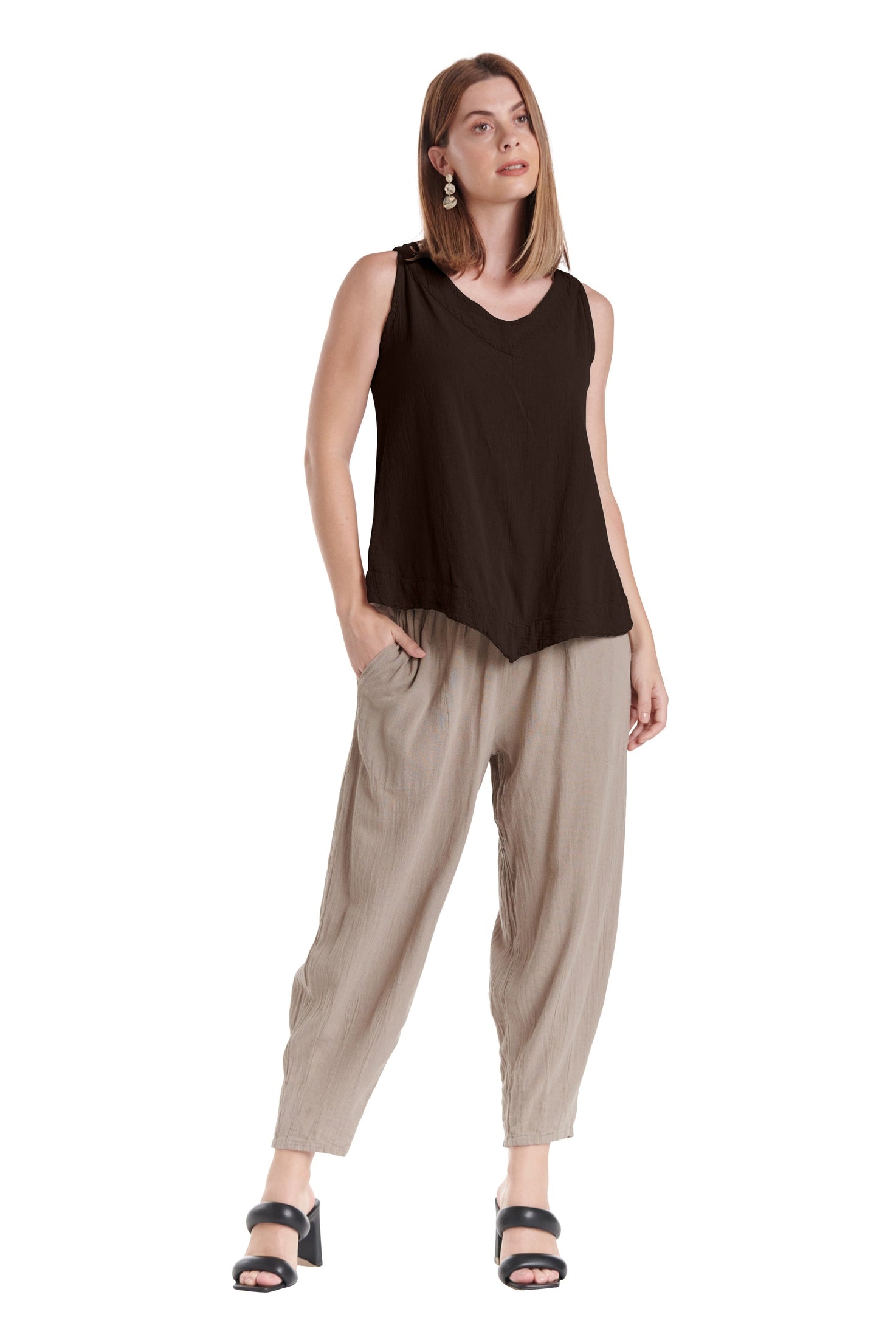 Julia Cotton Gauze Blouse-Oh My Gauze