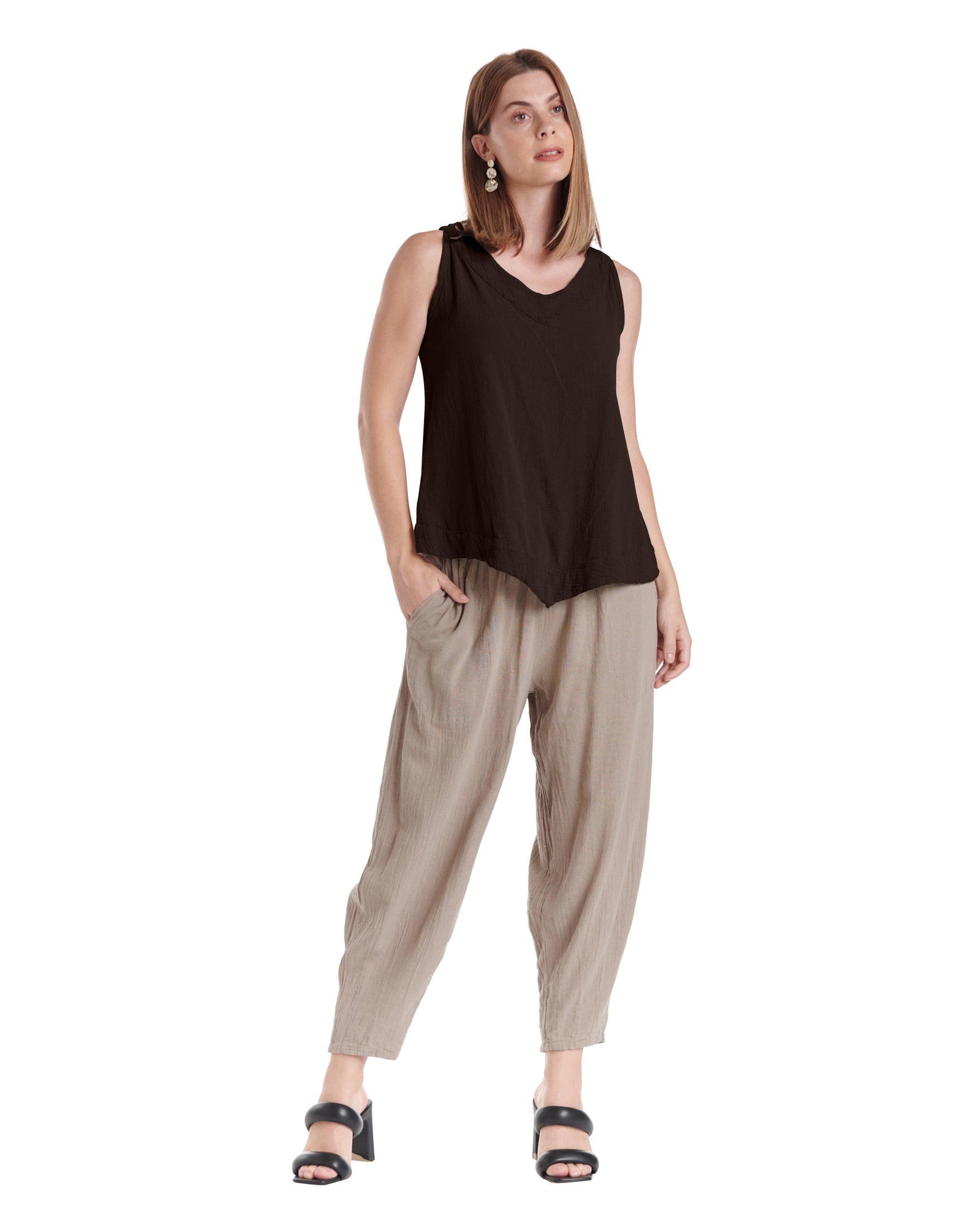 Julia Cotton Gauze Blouse-Oh My Gauze