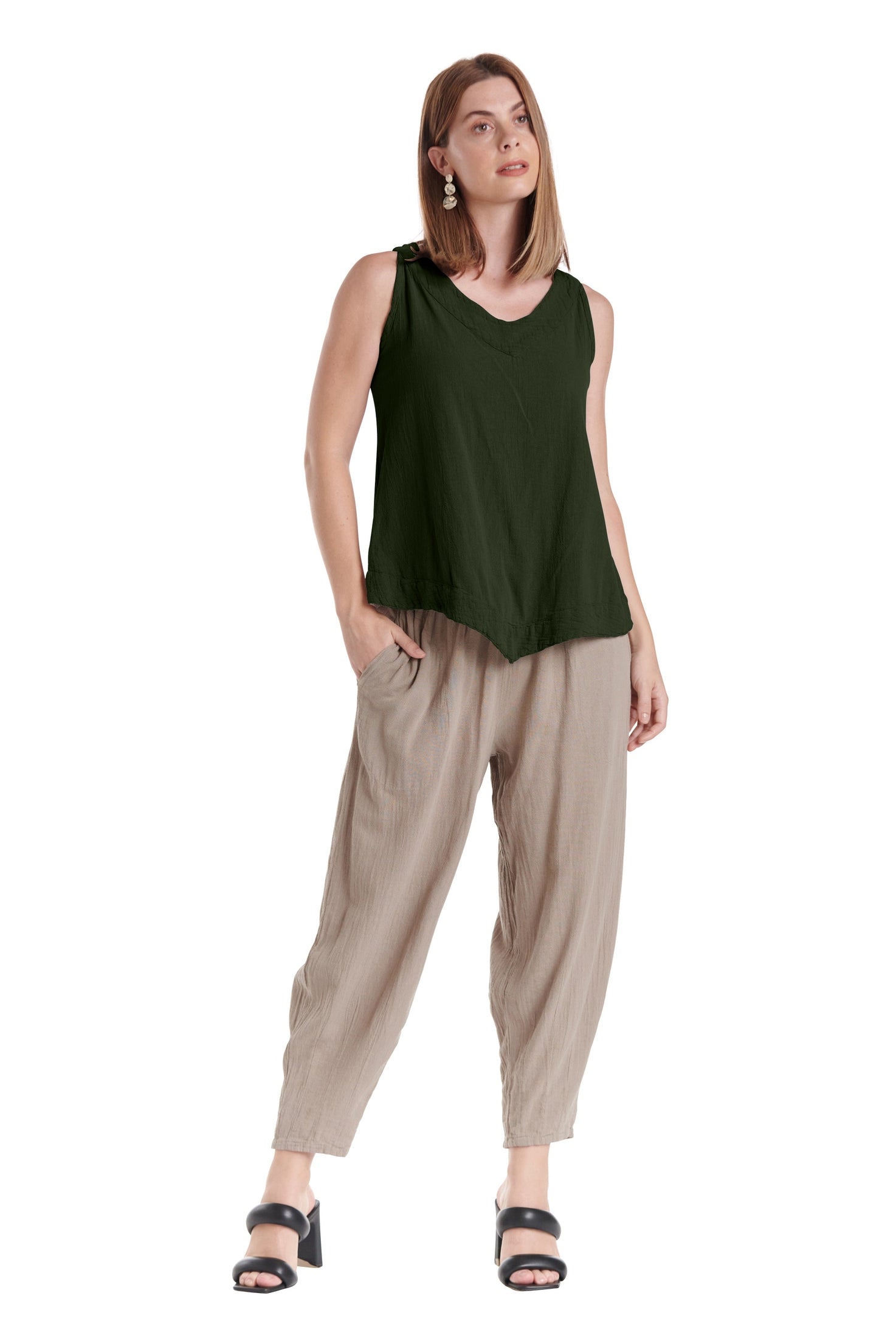 Julia Cotton Gauze Blouse-Oh My Gauze