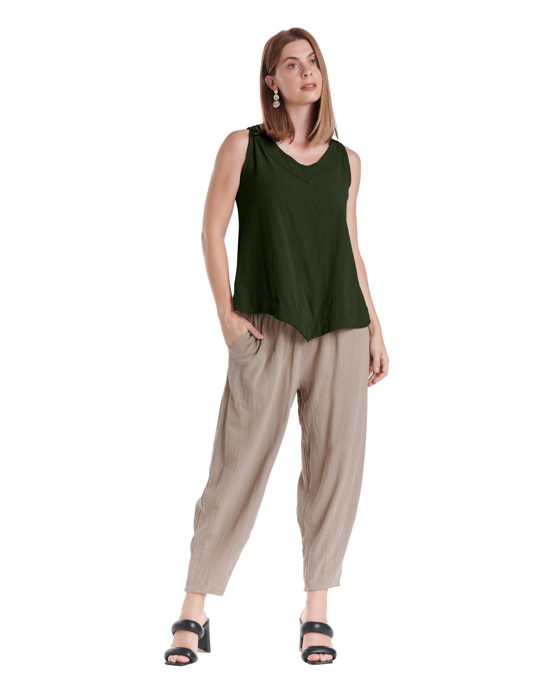Julia Cotton Gauze Blouse-Oh My Gauze