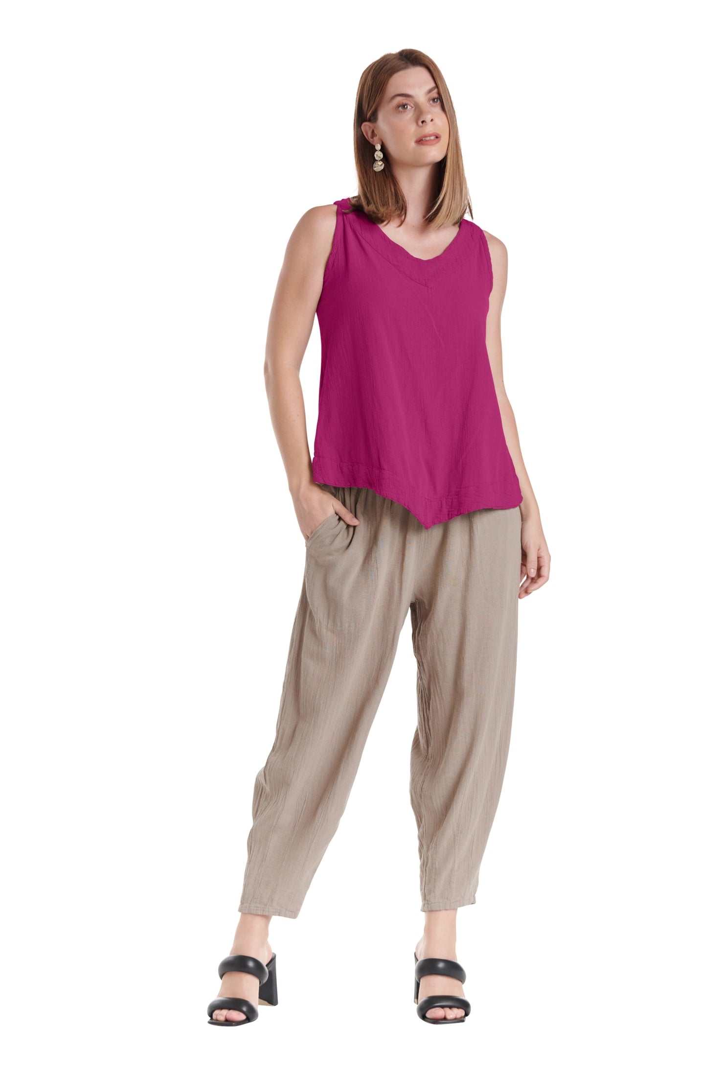 Julia Blouse-Oh My Gauze