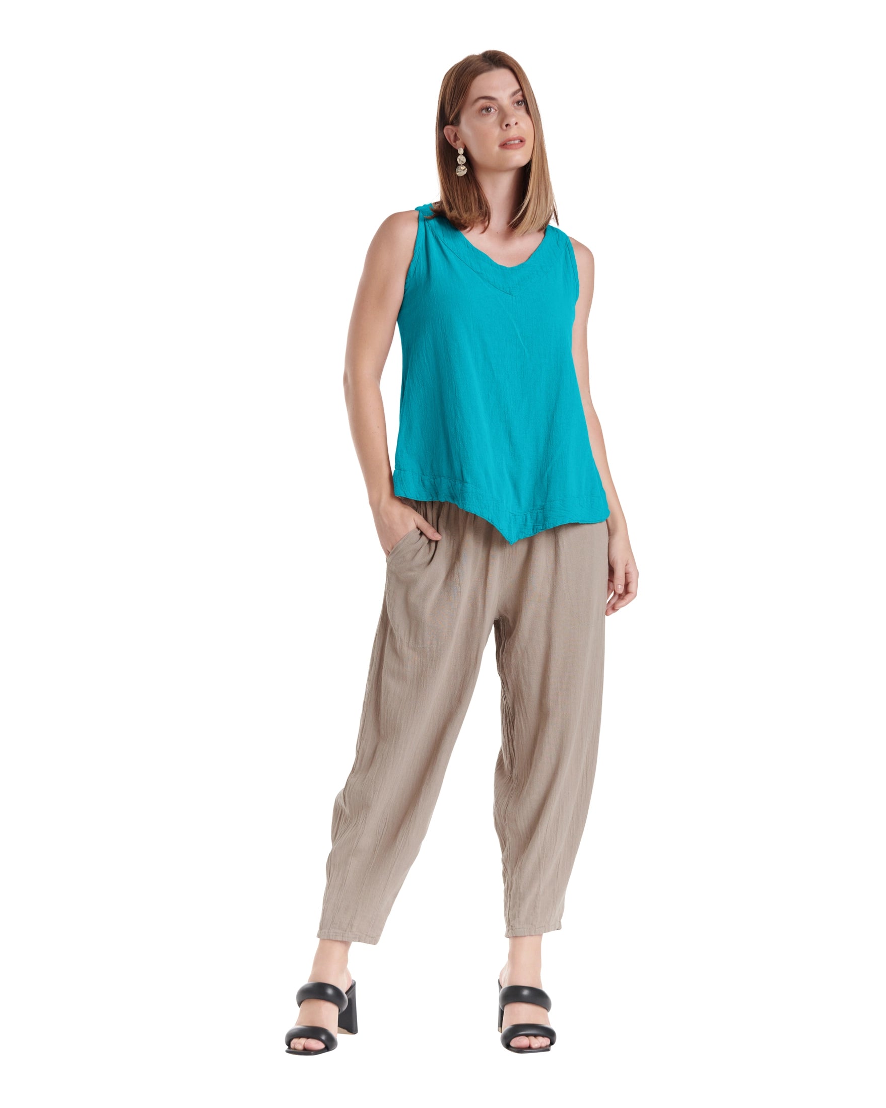 Julia Cotton Gauze Blouse-Oh My Gauze
