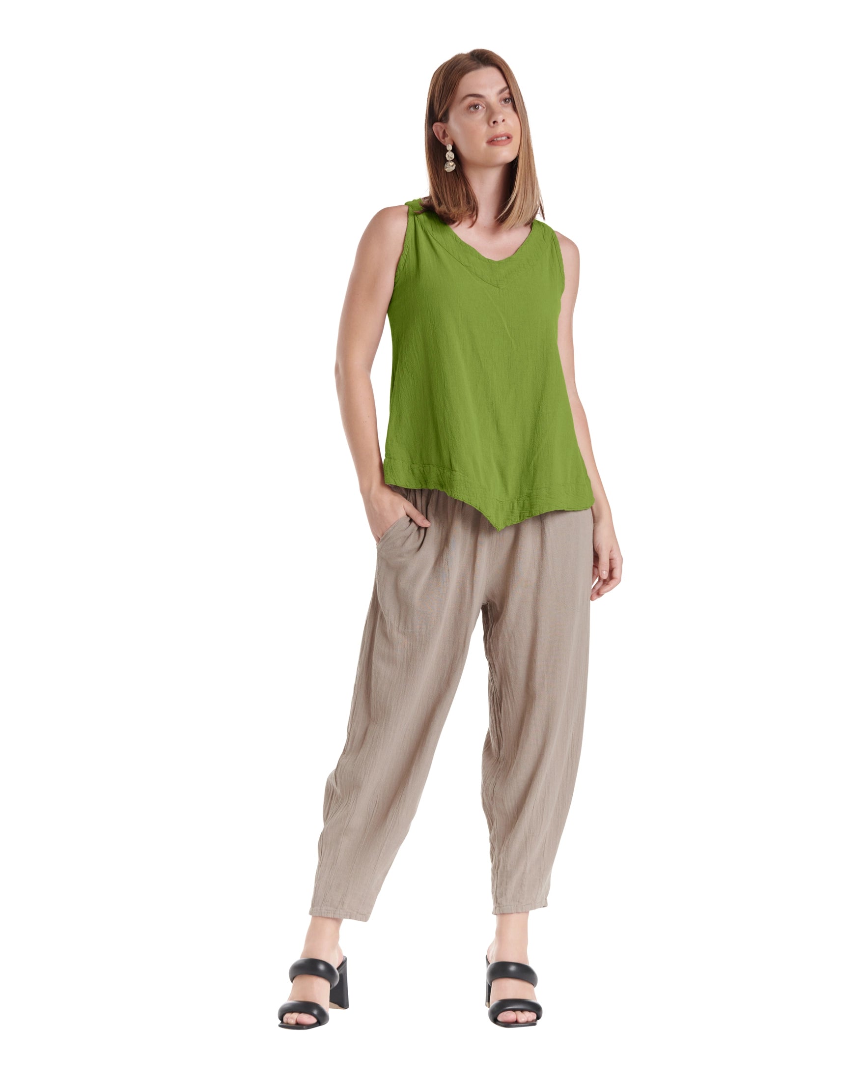 Julia Cotton Gauze Blouse-Oh My Gauze