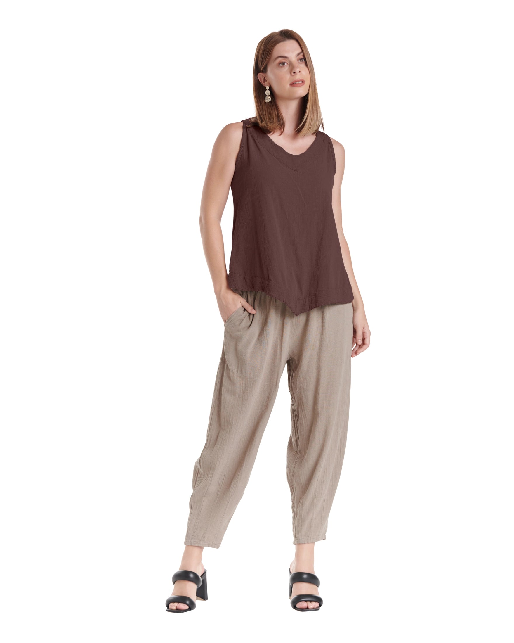 Julia Cotton Gauze Blouse-Oh My Gauze