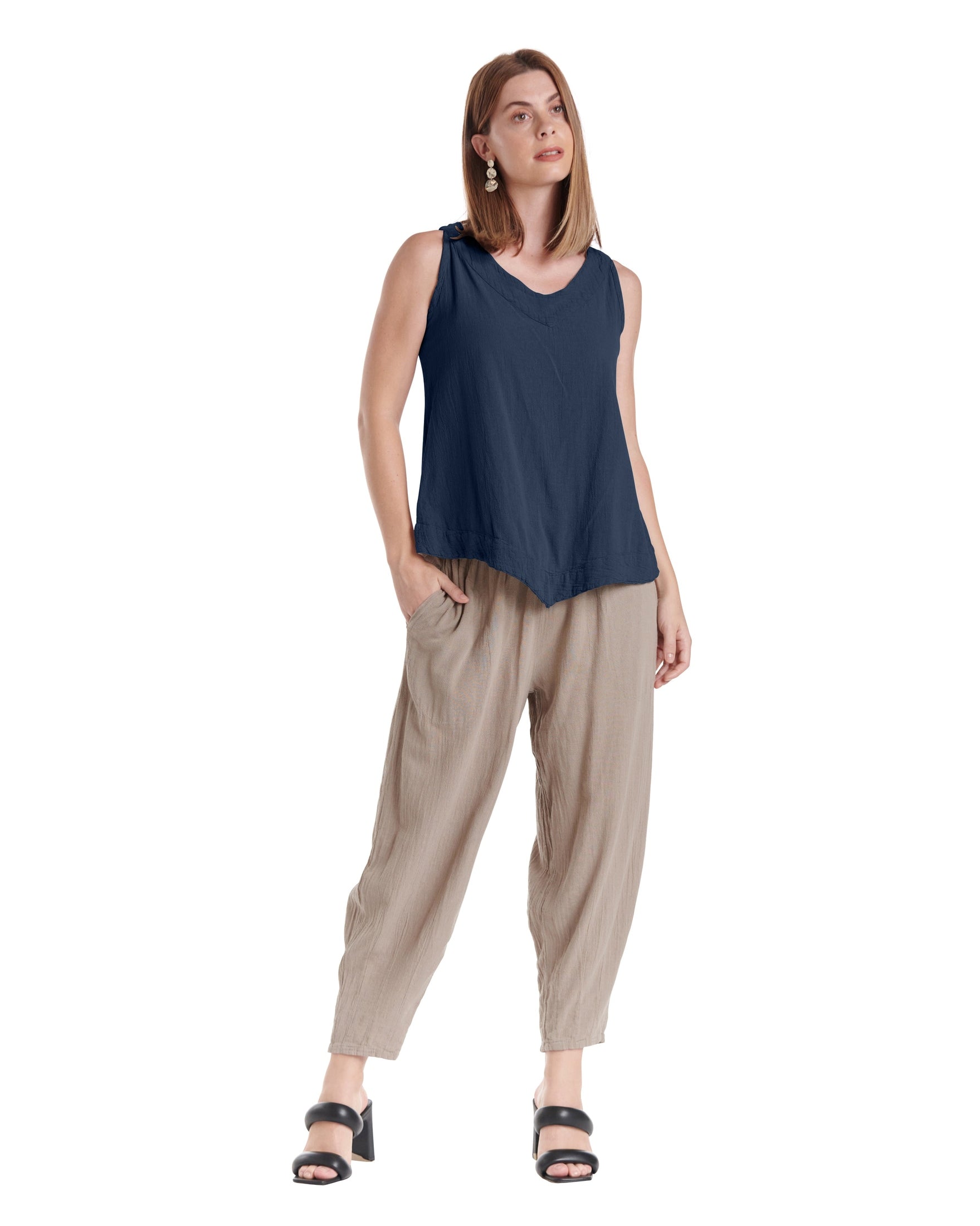 Julia Cotton Gauze Blouse-Oh My Gauze