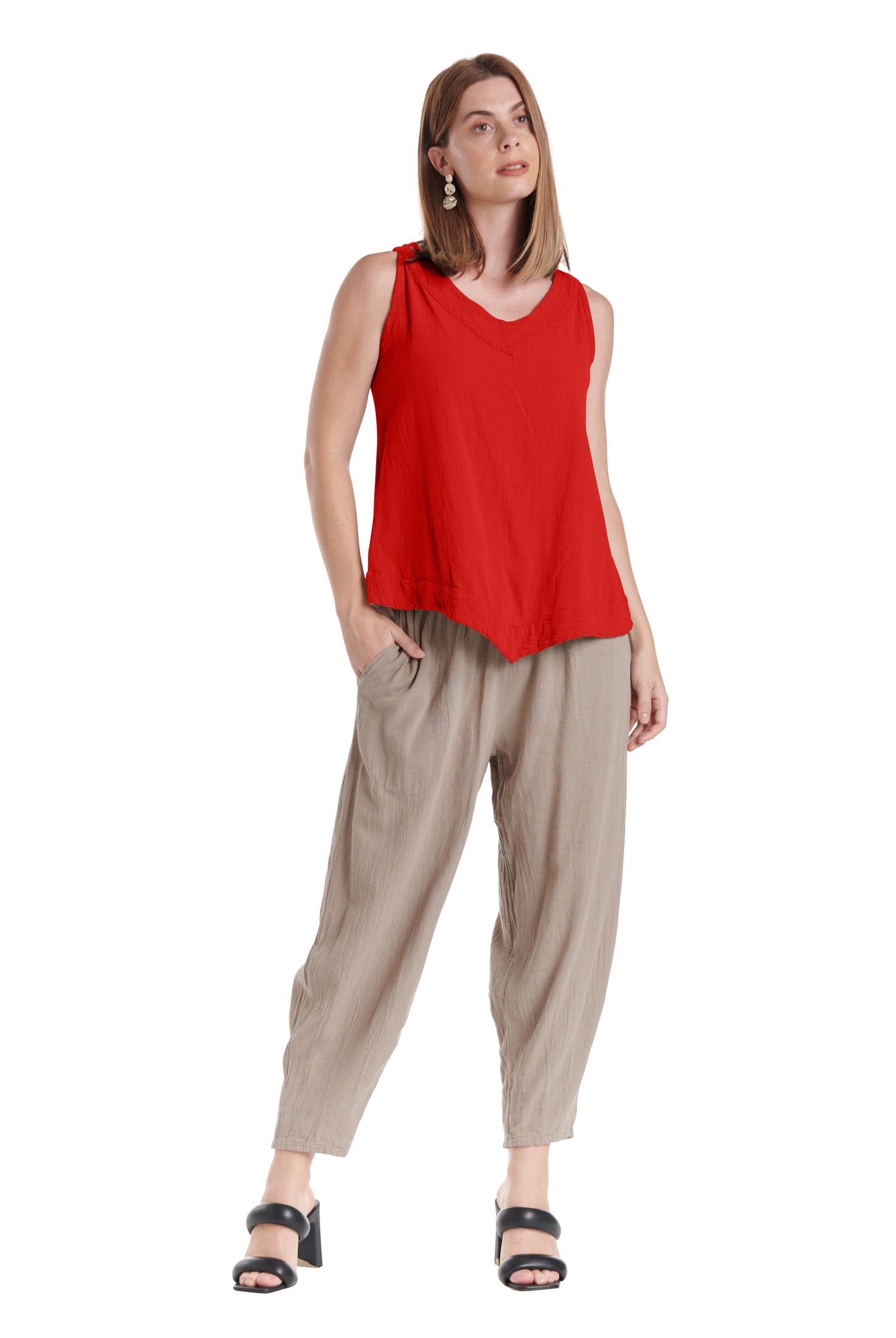 Julia Cotton Gauze Blouse-Oh My Gauze