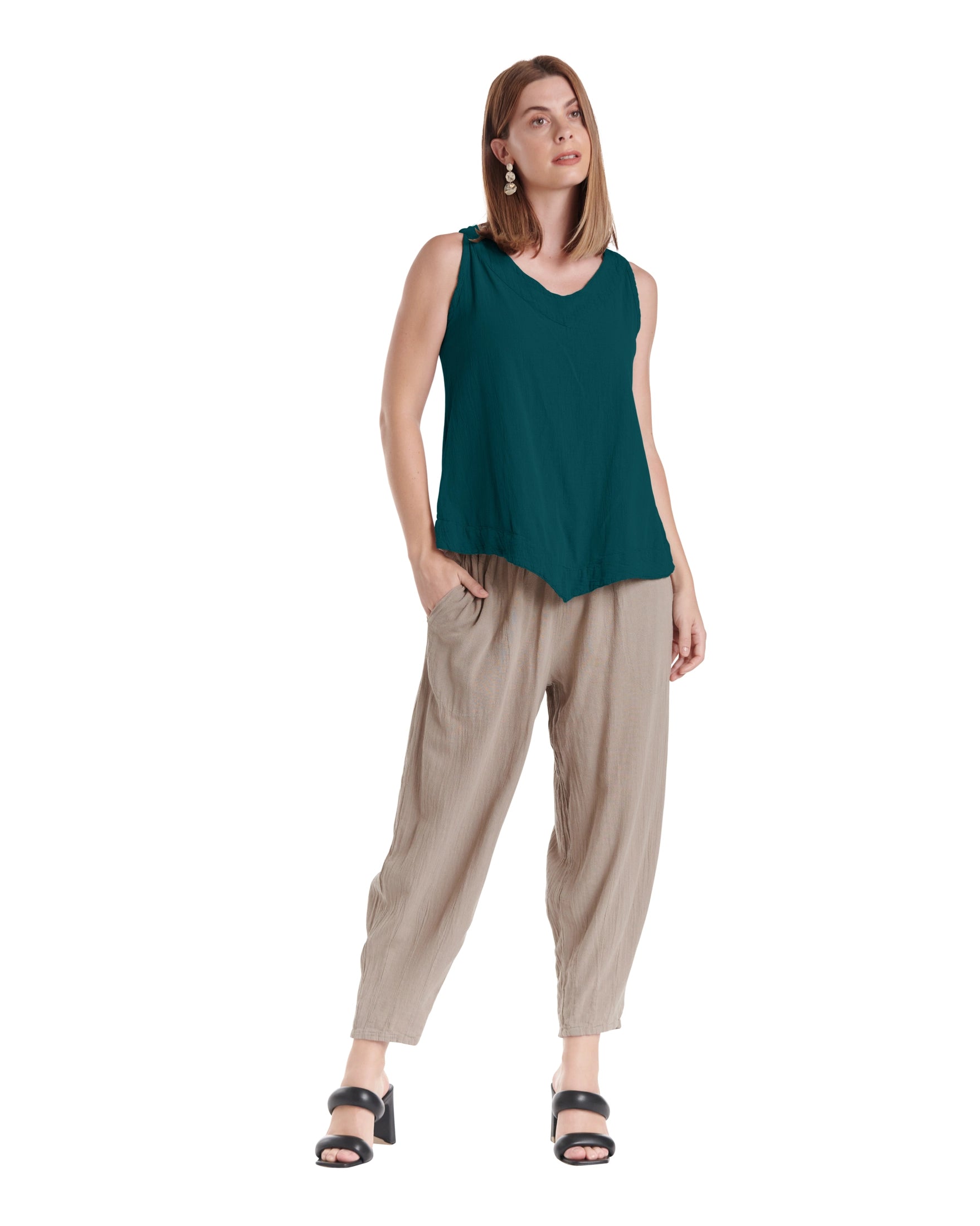 Julia Cotton Gauze Blouse-Oh My Gauze