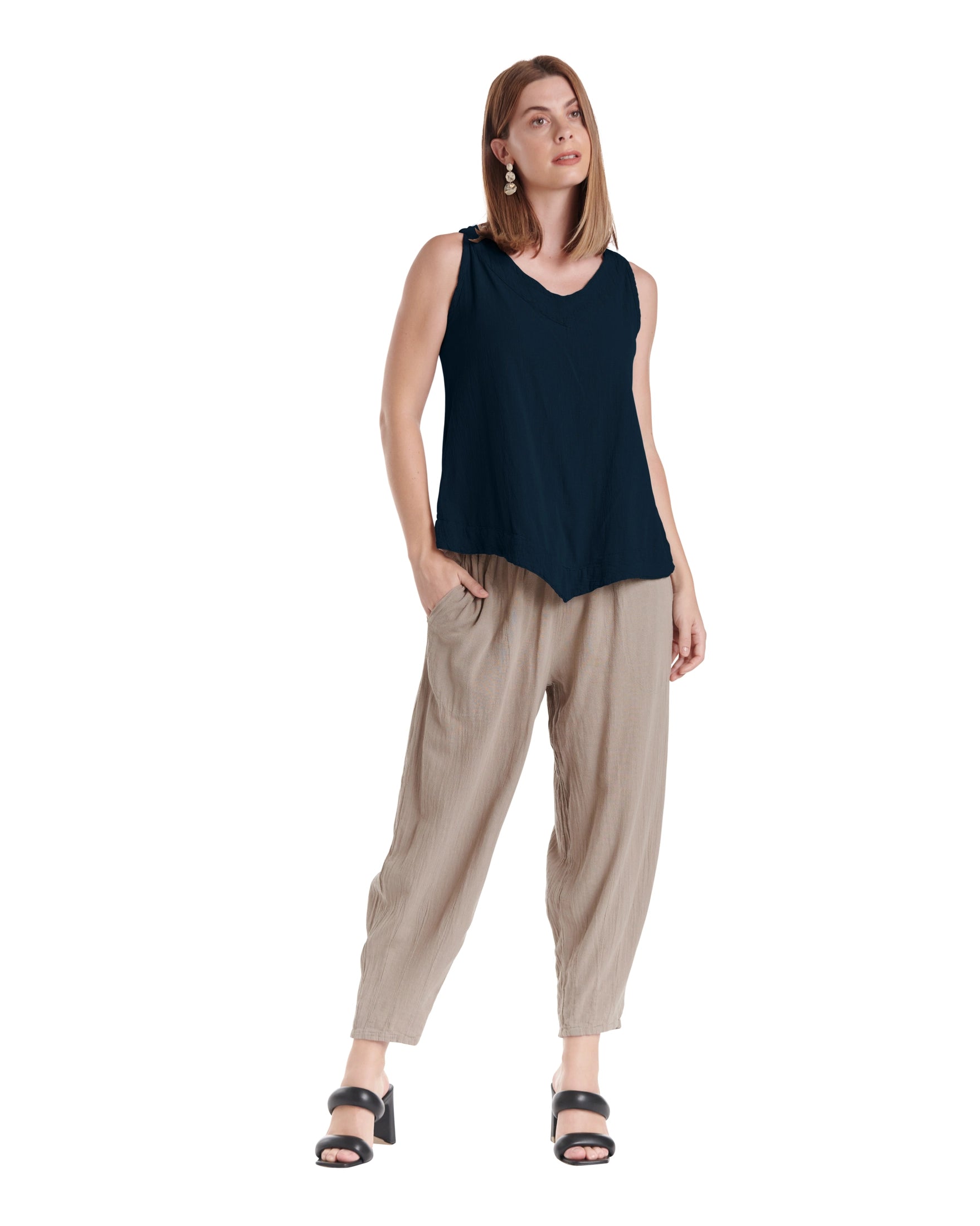 Julia Cotton Gauze Blouse-Oh My Gauze