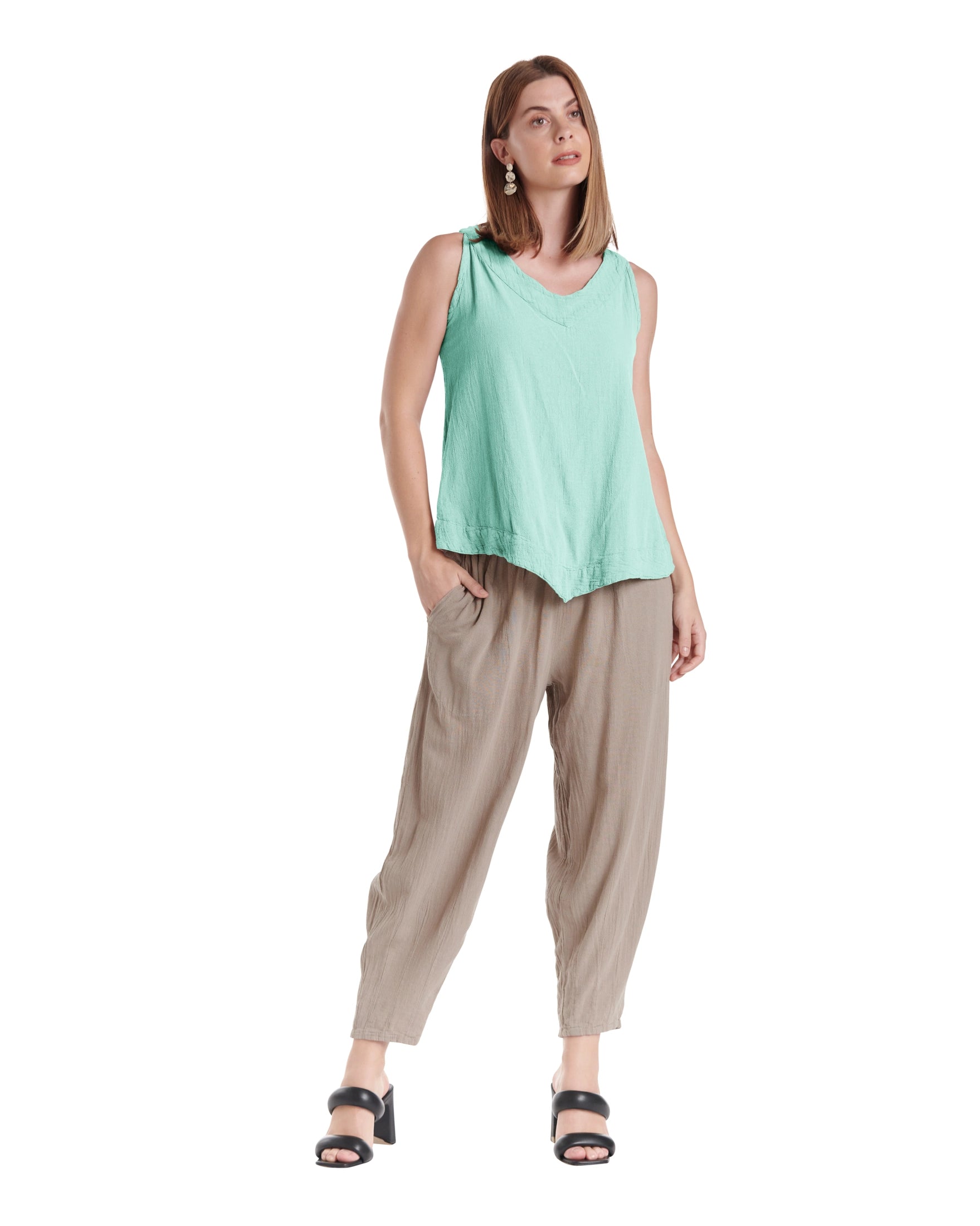 Julia Cotton Gauze Blouse-Oh My Gauze