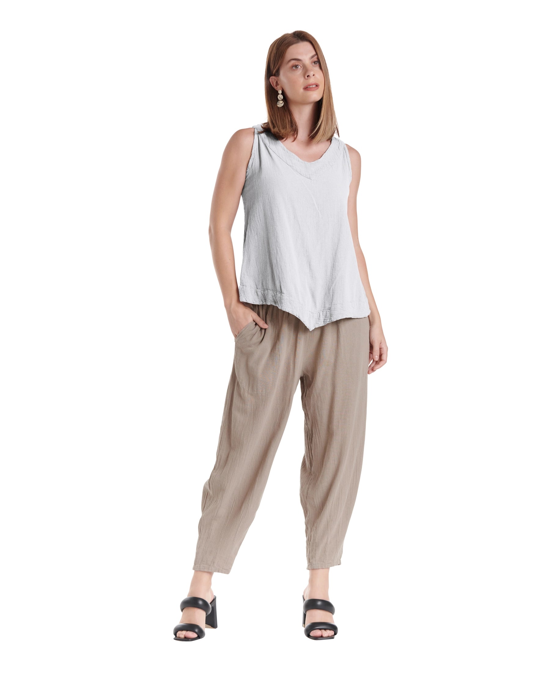 Julia Cotton Gauze Blouse-Oh My Gauze