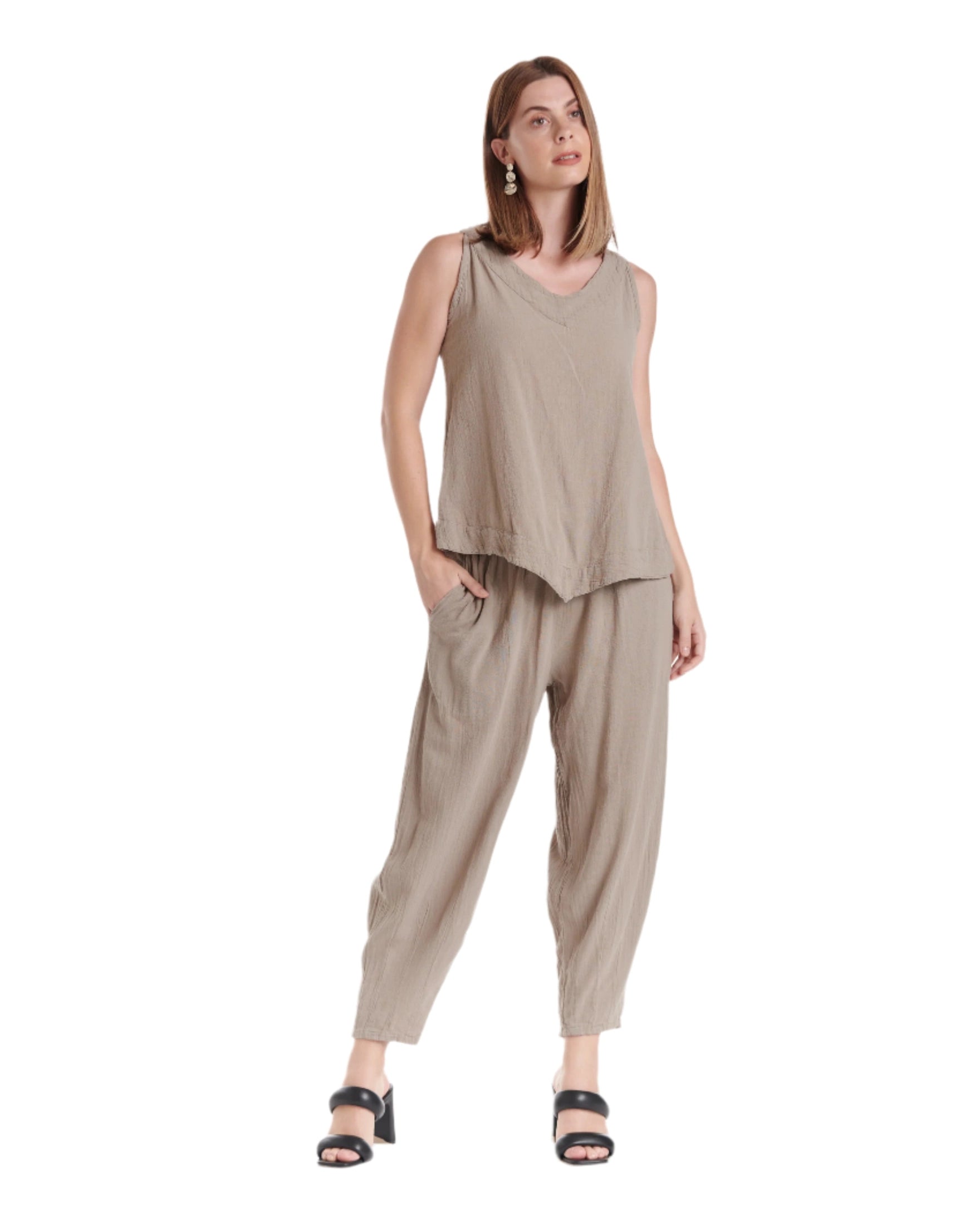 Julia Cotton Gauze Blouse-Oh My Gauze