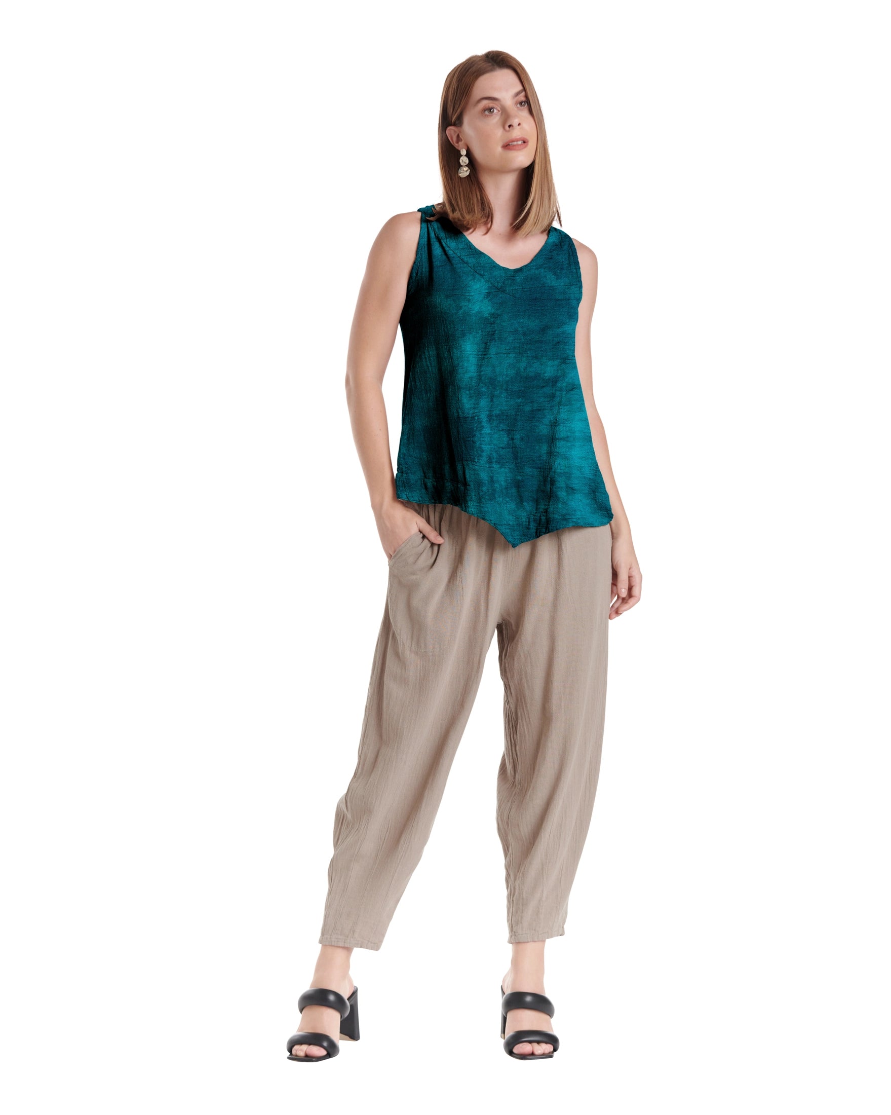 Julia Cotton Gauze Blouse-Oh My Gauze