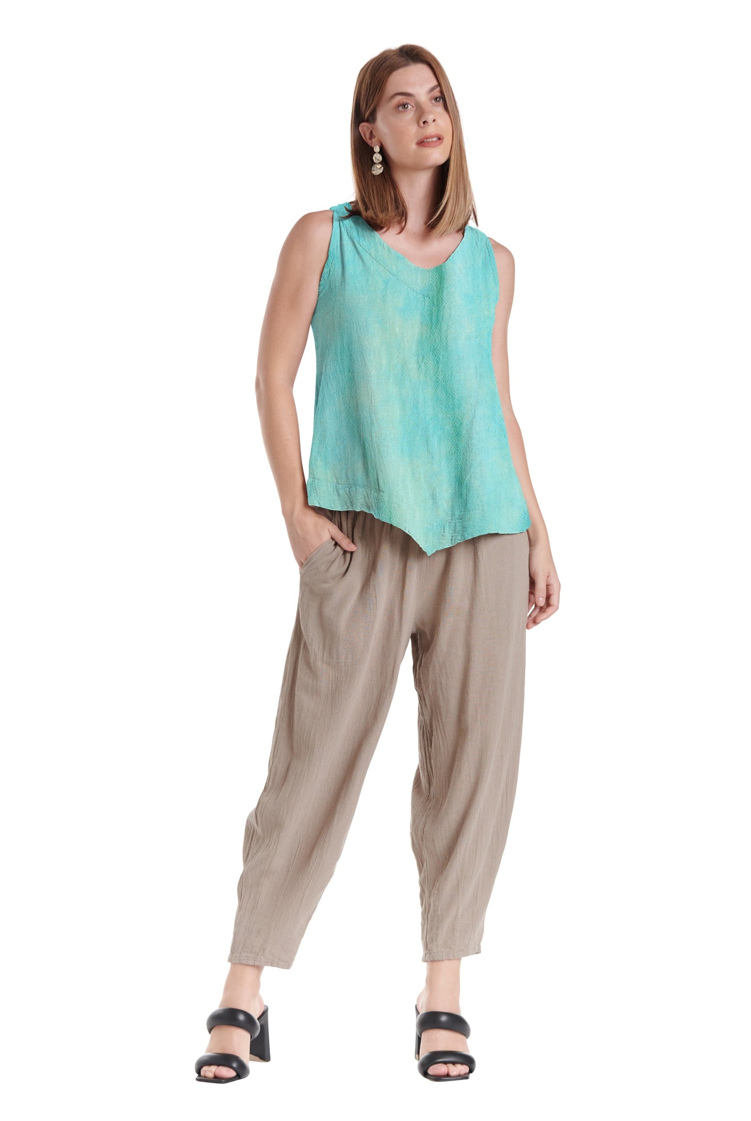 Julia Cotton Gauze Blouse-Oh My Gauze