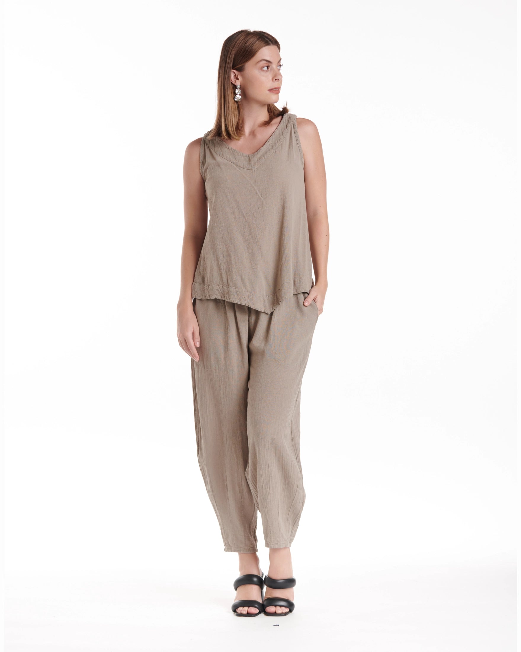 Julia Cotton Gauze Blouse-Oh My Gauze