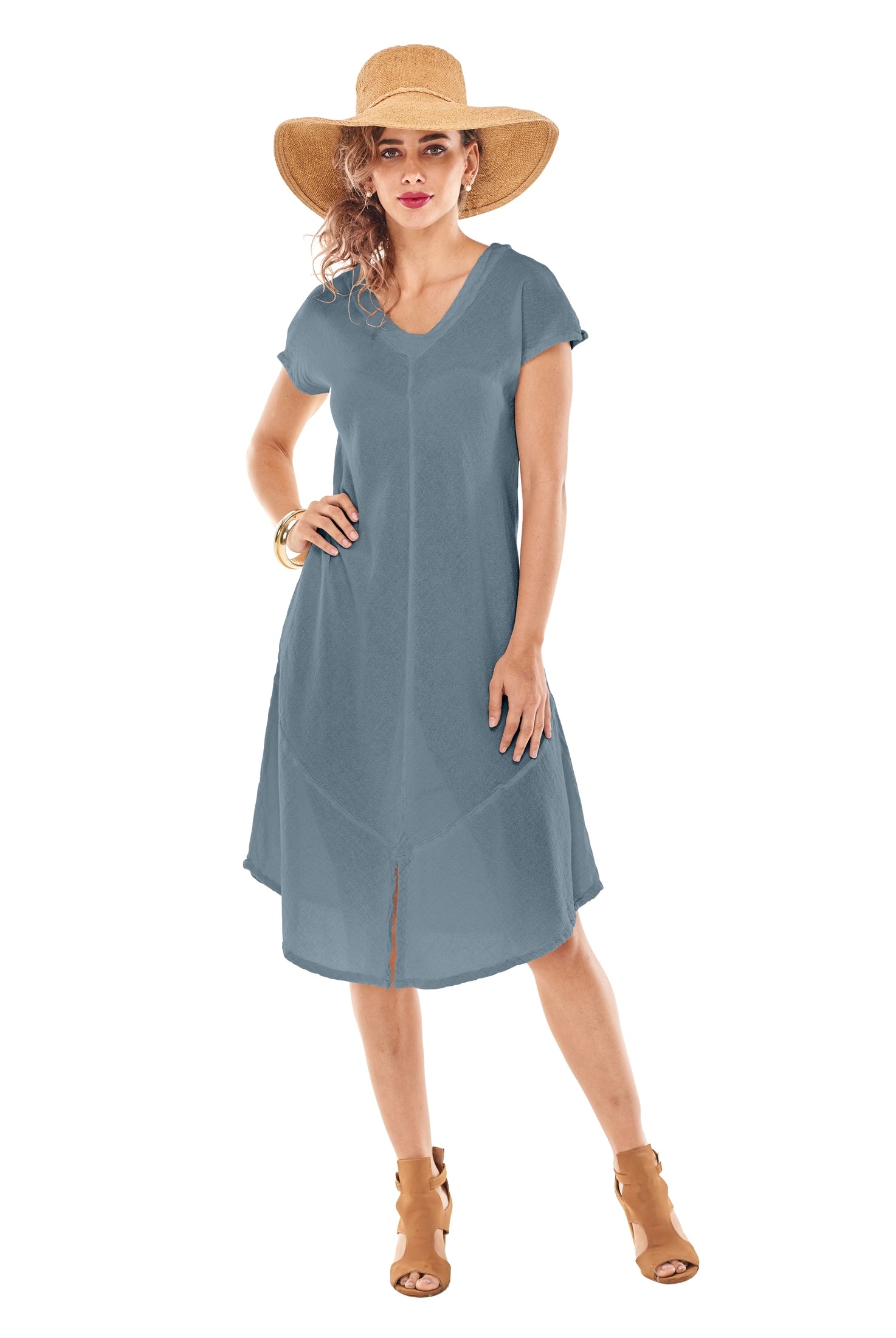 Kaley Cotton Gauze Dress-Oh My Gauze
