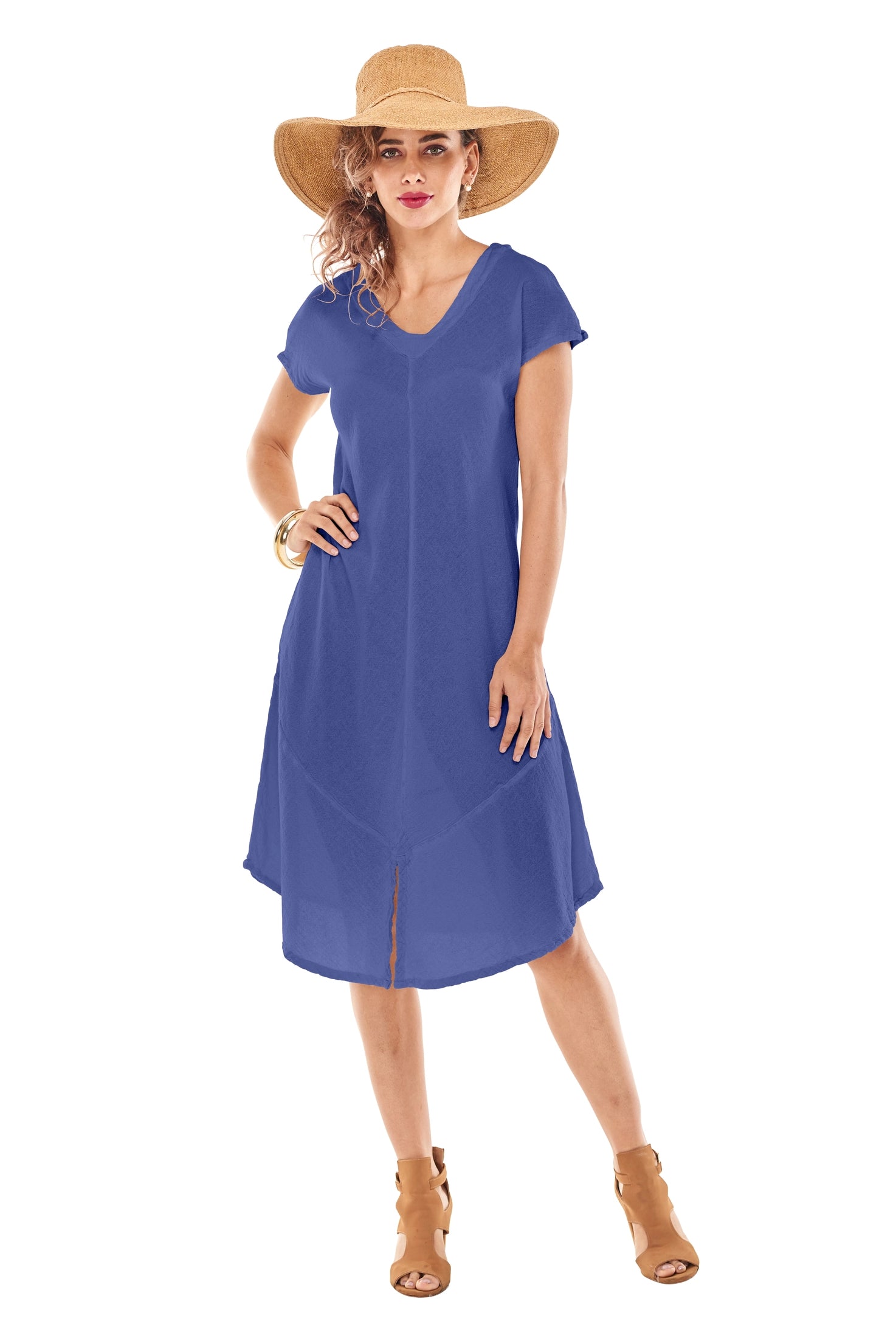 Kaley Cotton Gauze Dress-Oh My Gauze