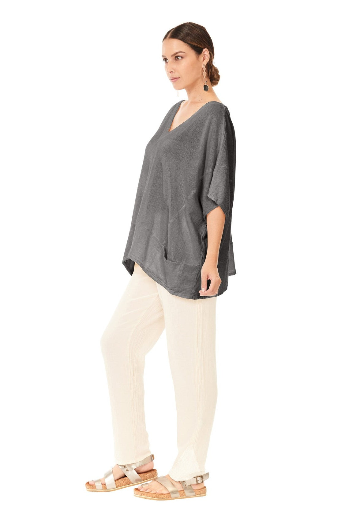 Kat Blouse - Final Sale-Oh My Gauze