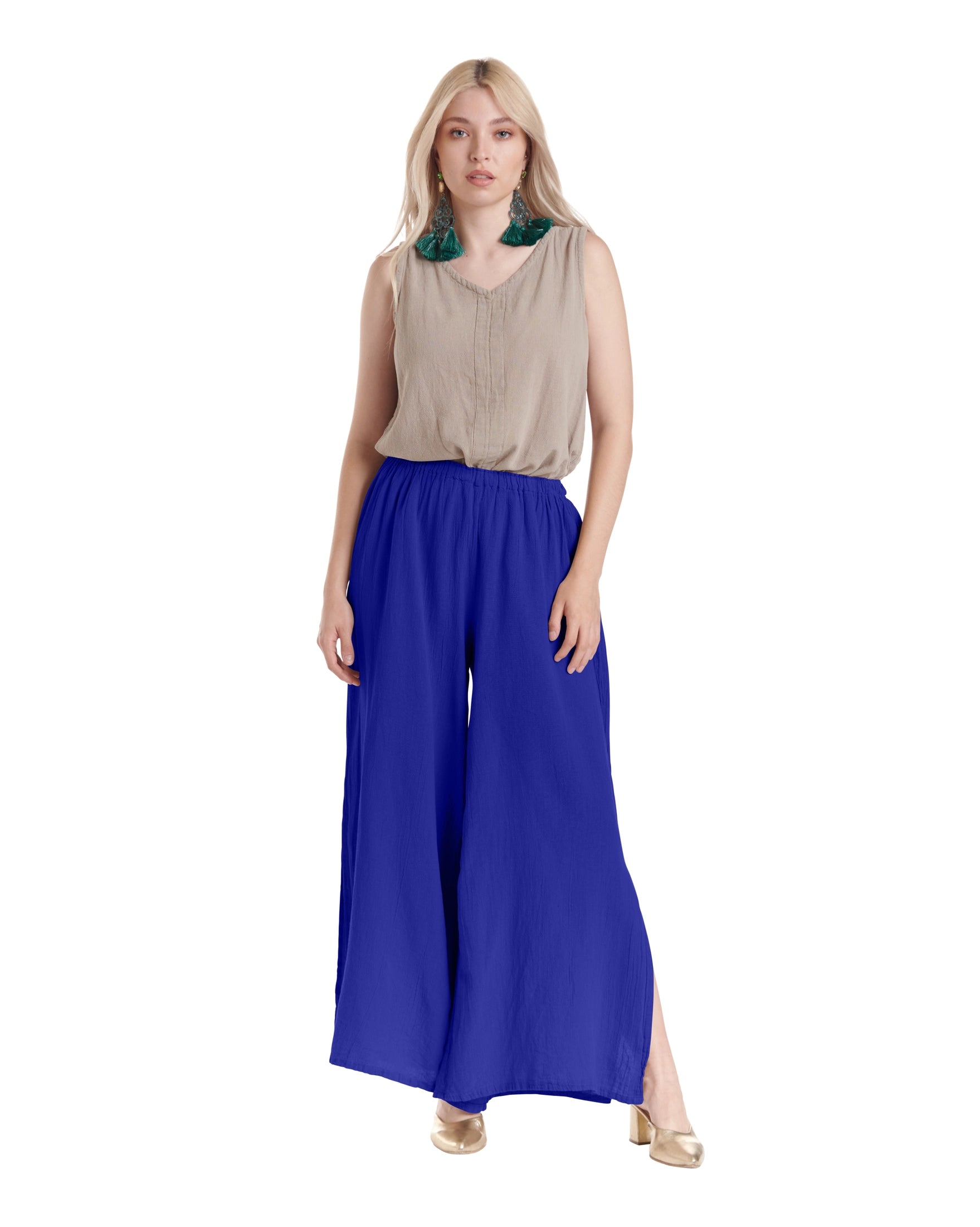Kate Cotton Gauze Pants-Oh My Gauze