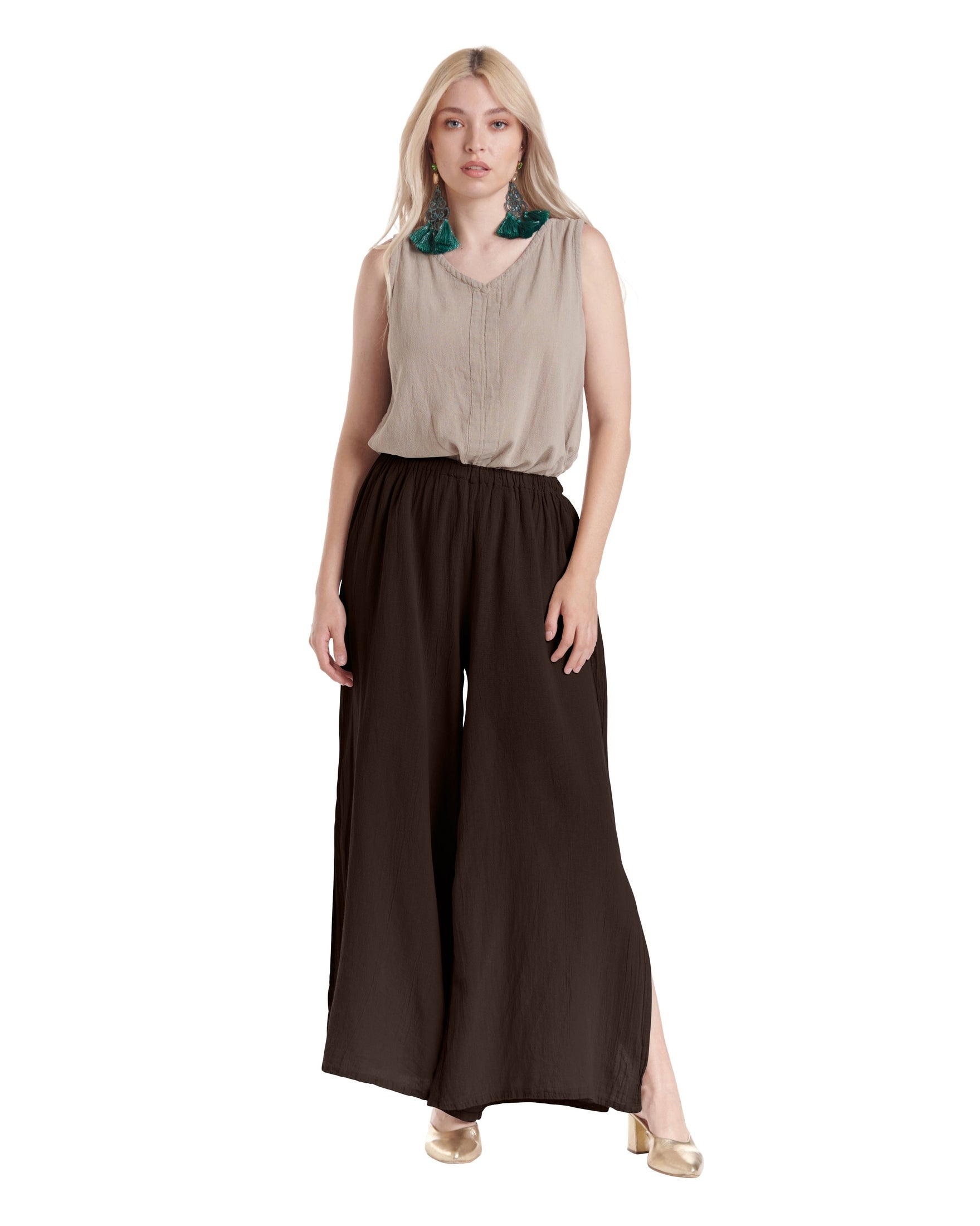 Kate Cotton Gauze Pants-Oh My Gauze
