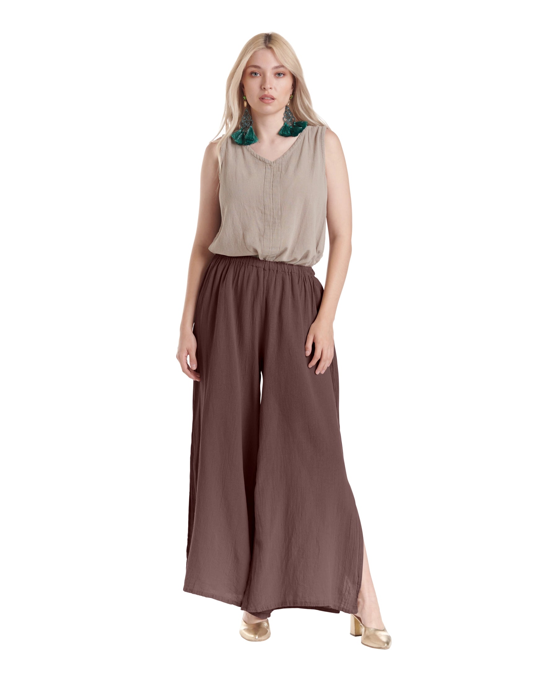 Kate Cotton Gauze Pants-Oh My Gauze