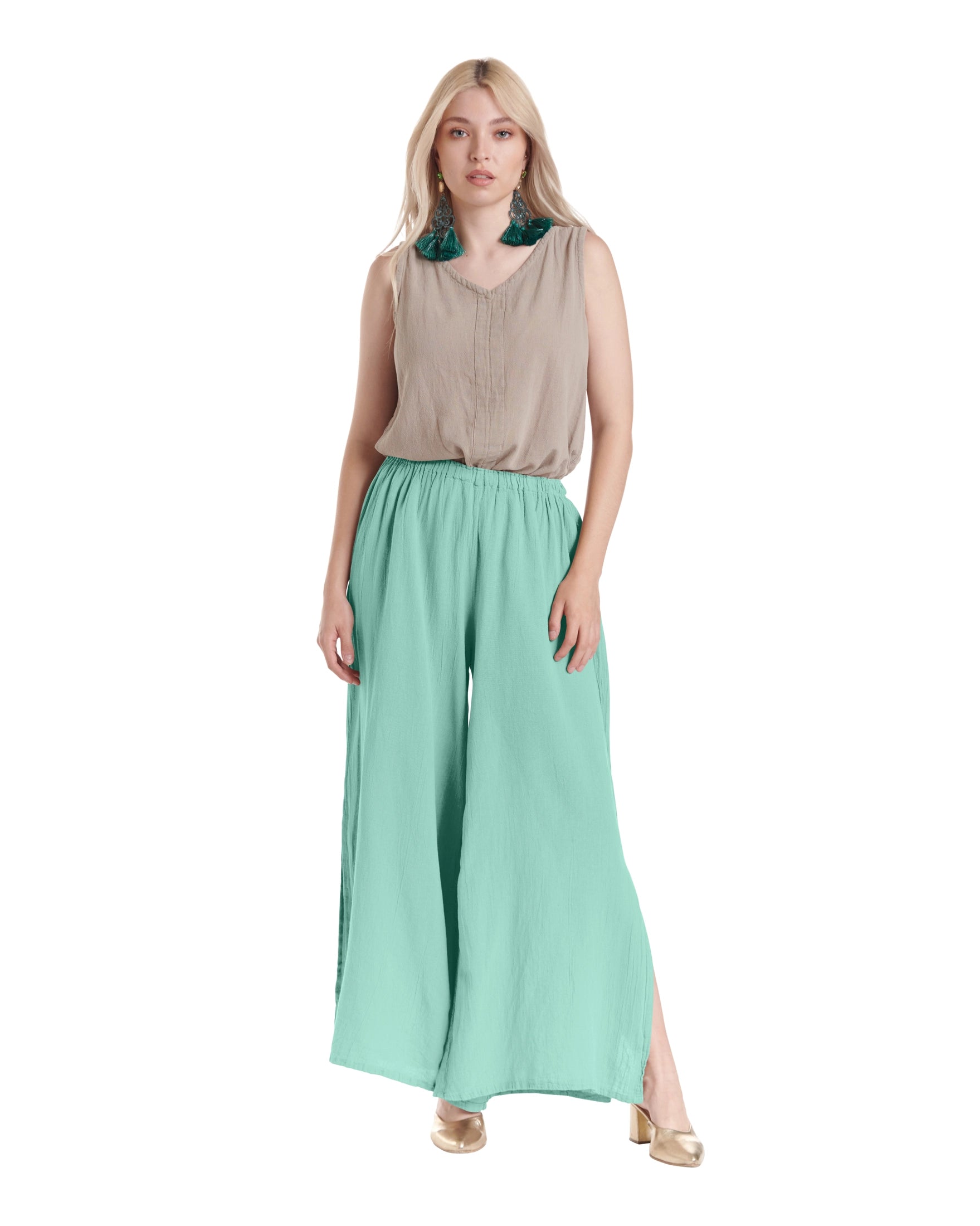 Kate Cotton Gauze Pants-Oh My Gauze