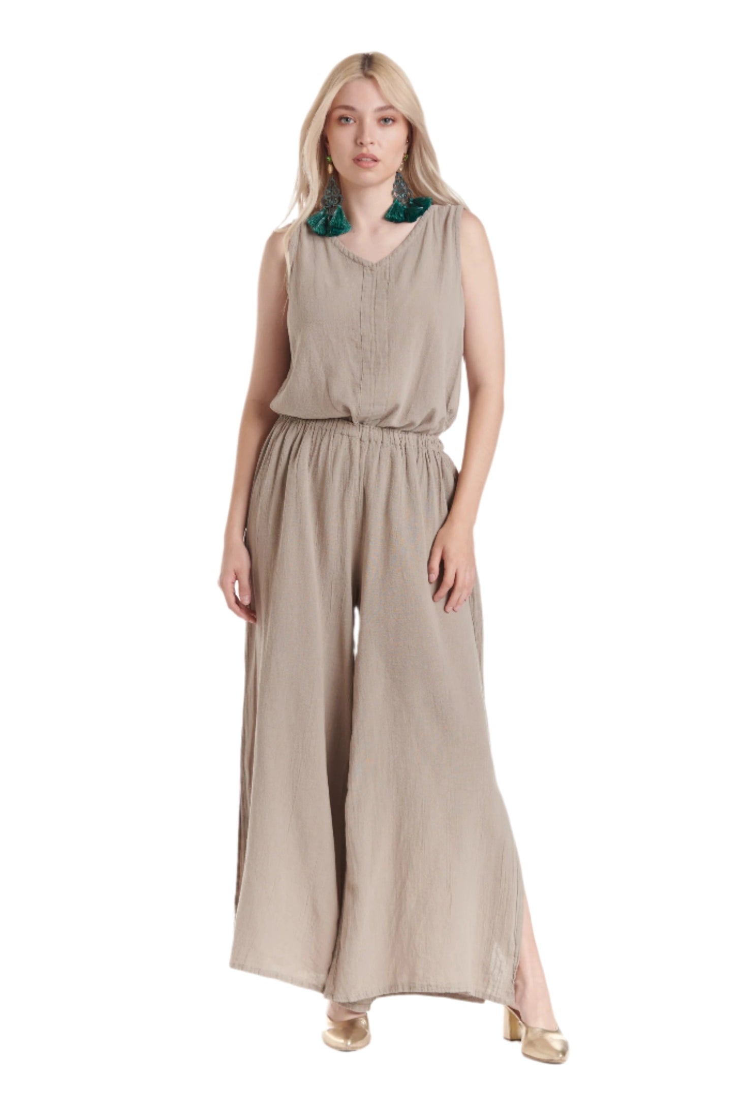 Kate Cotton Gauze Pants-Oh My Gauze