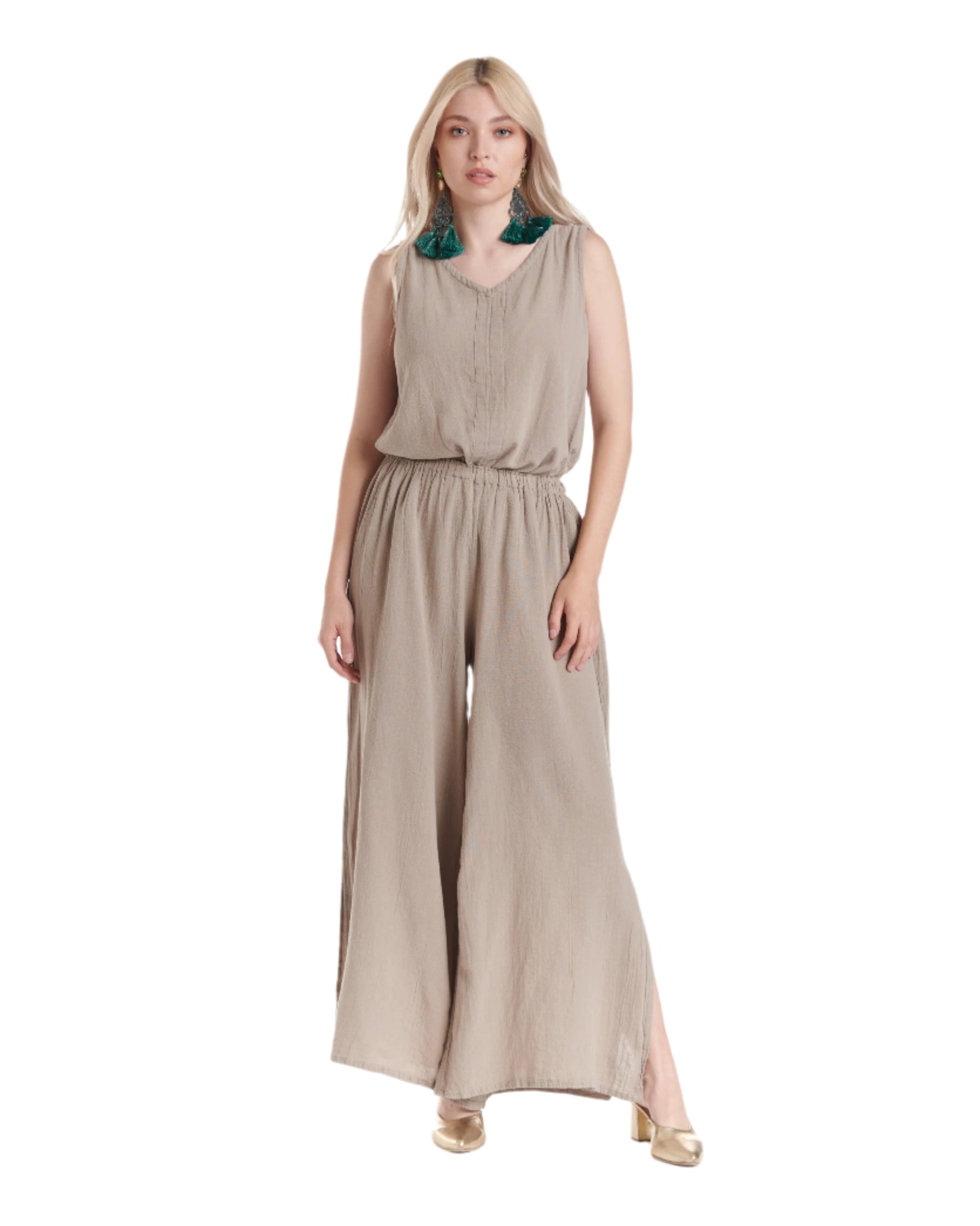 Kate Cotton Gauze Pants-Oh My Gauze