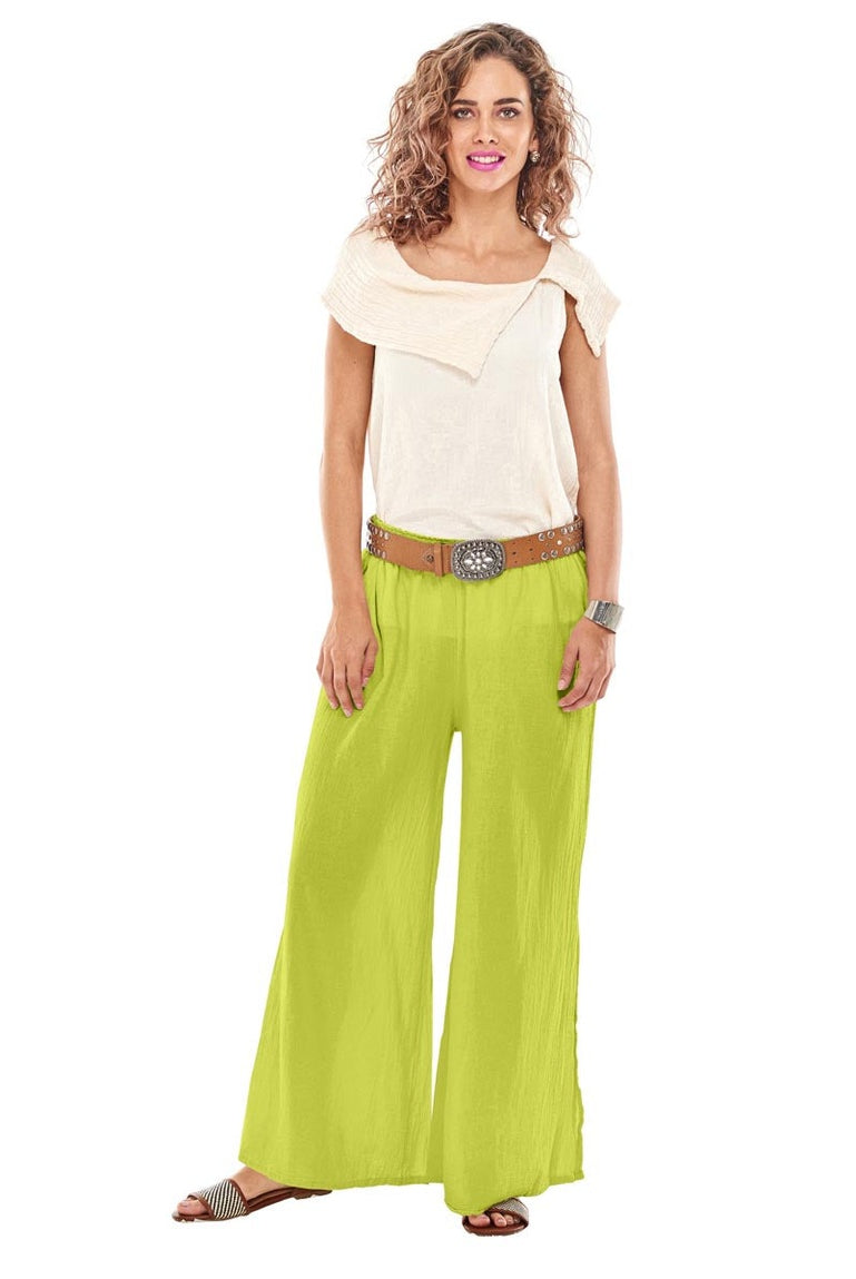 Kate Cotton Gauze Pants-Oh My Gauze
