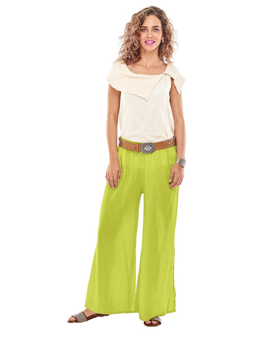 Kate Cotton Gauze Pants-Oh My Gauze
