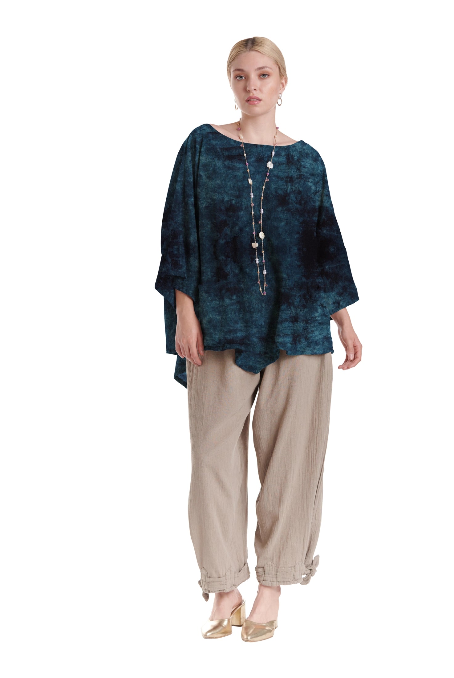 Kitty Cotton Gauze Blouse-Oh My Gauze