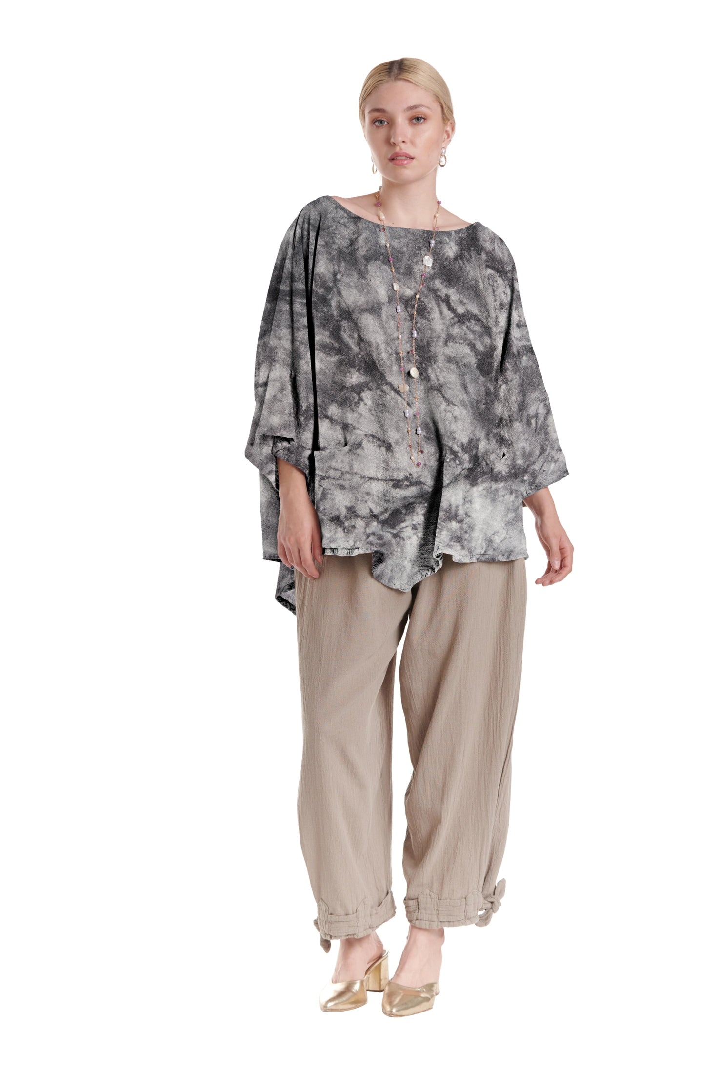 Kitty Cotton Gauze Blouse-Oh My Gauze