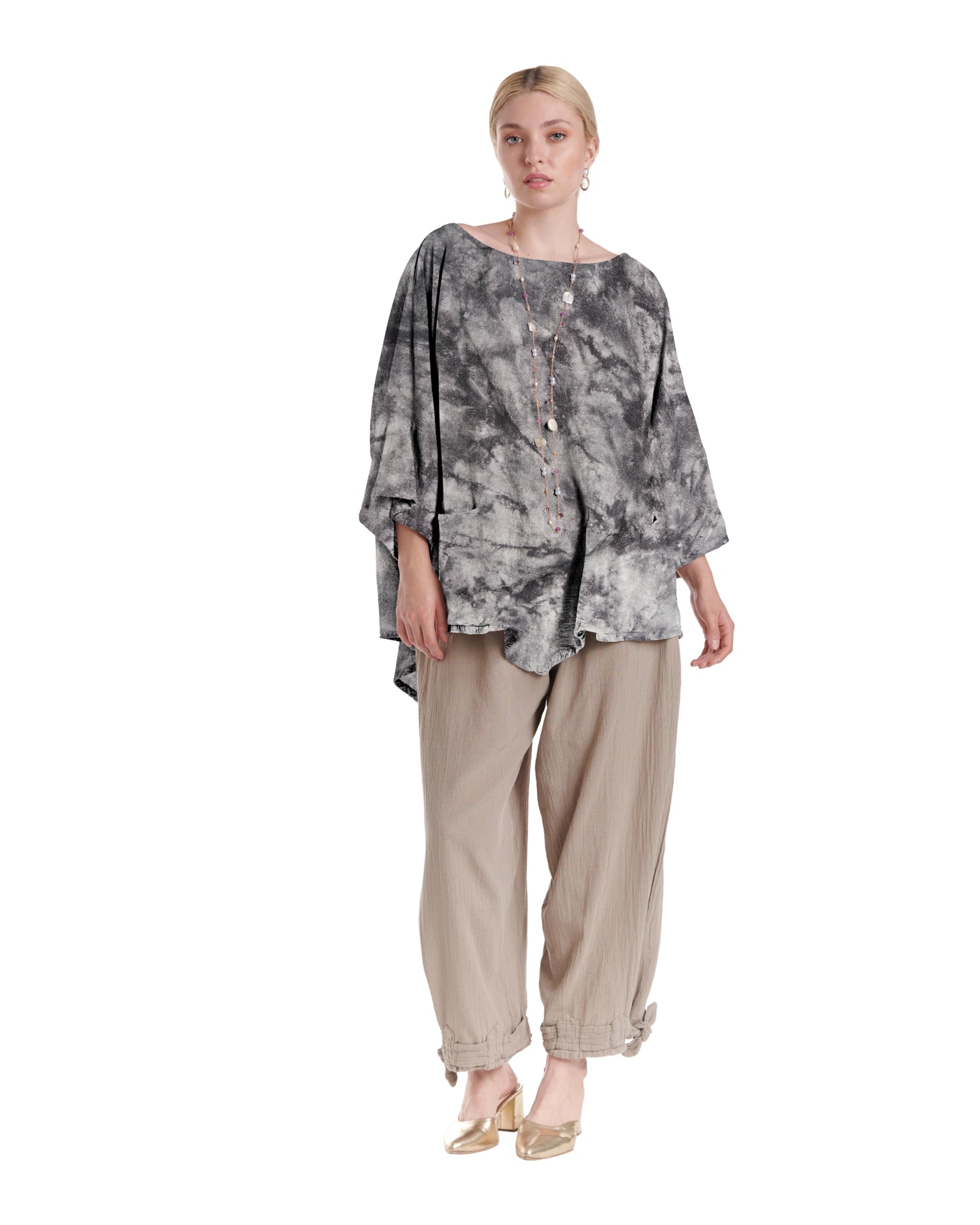 Kitty Cotton Gauze Blouse-Oh My Gauze