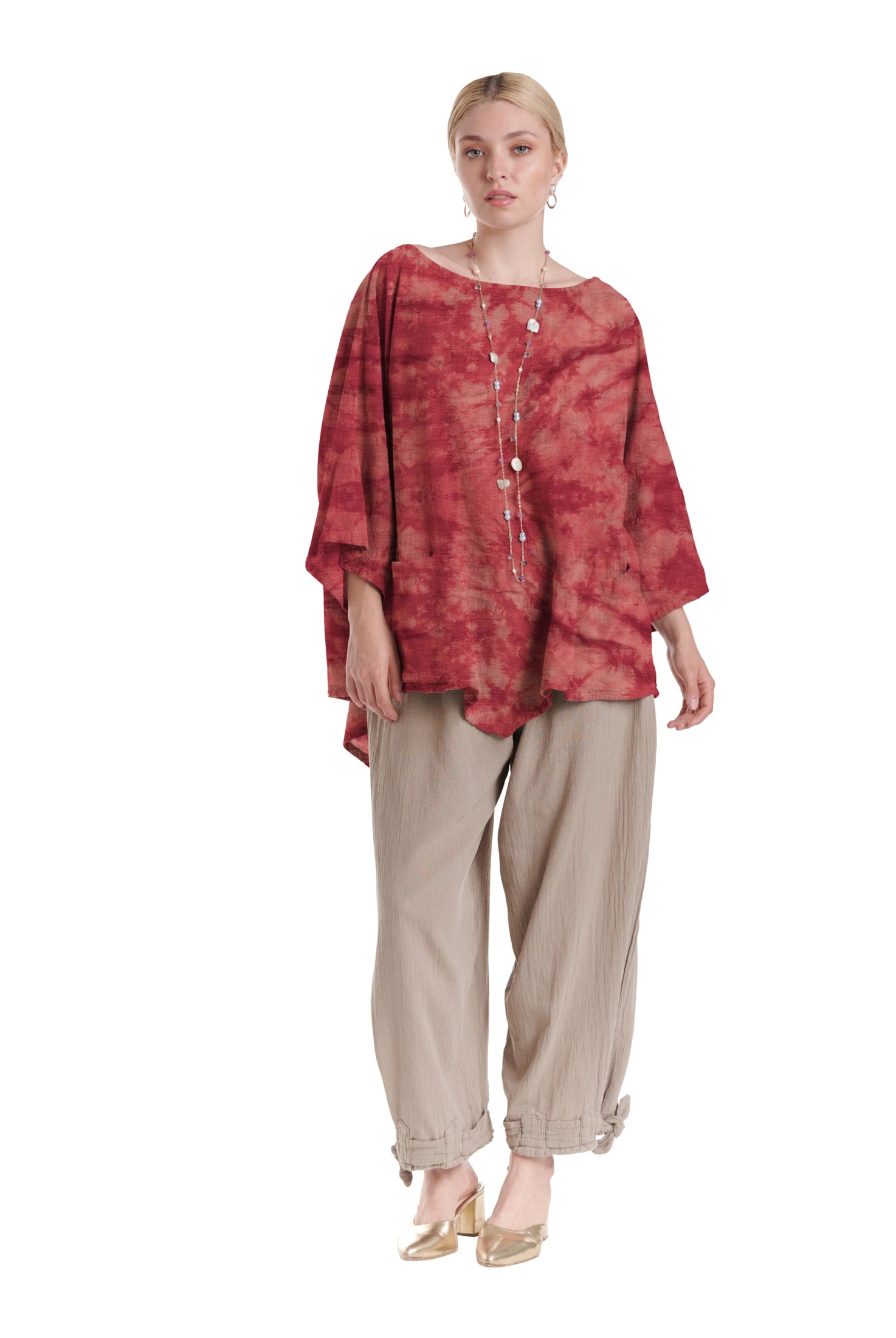 Kitty Cotton Gauze Blouse-Oh My Gauze