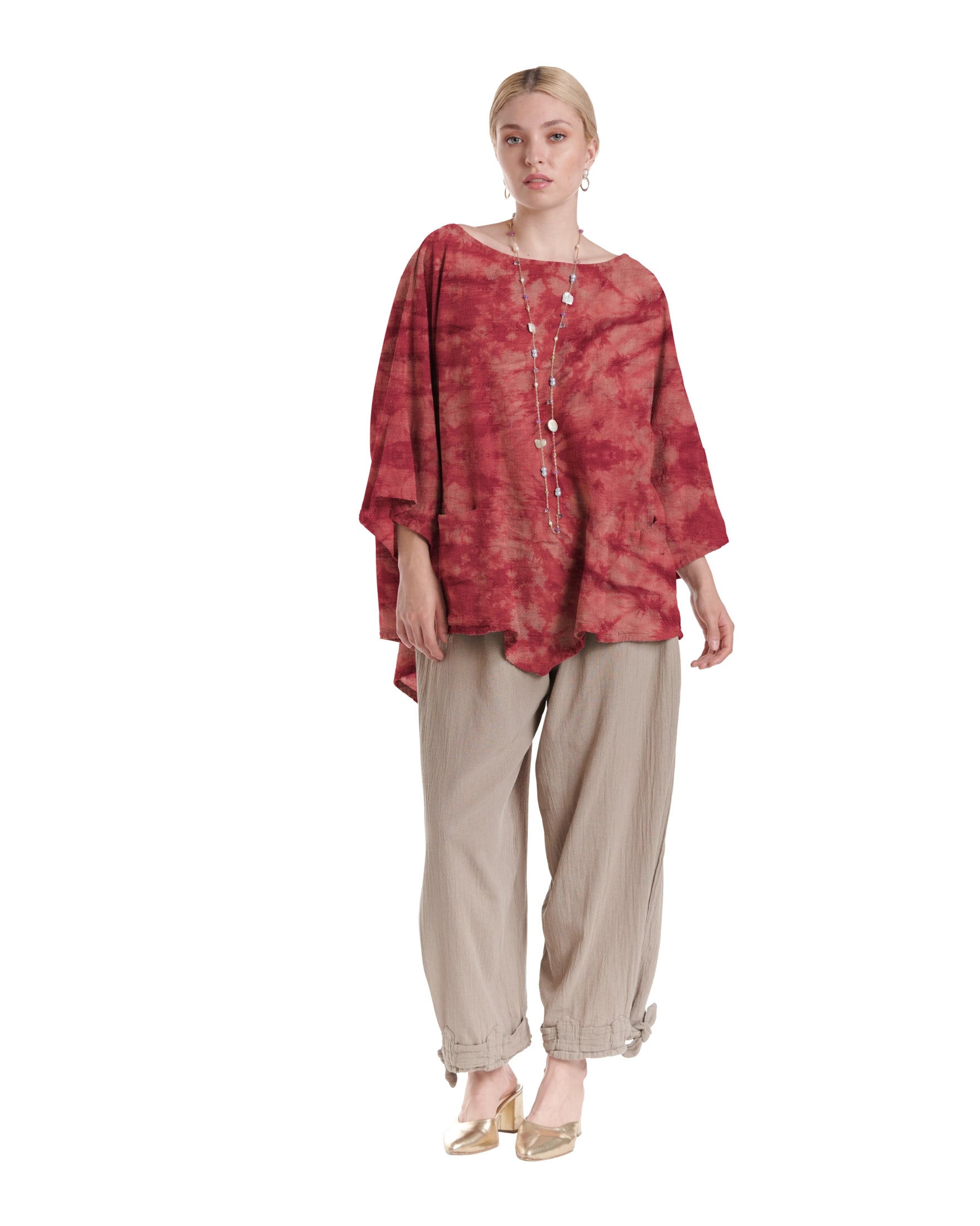 Kitty Cotton Gauze Blouse-Oh My Gauze