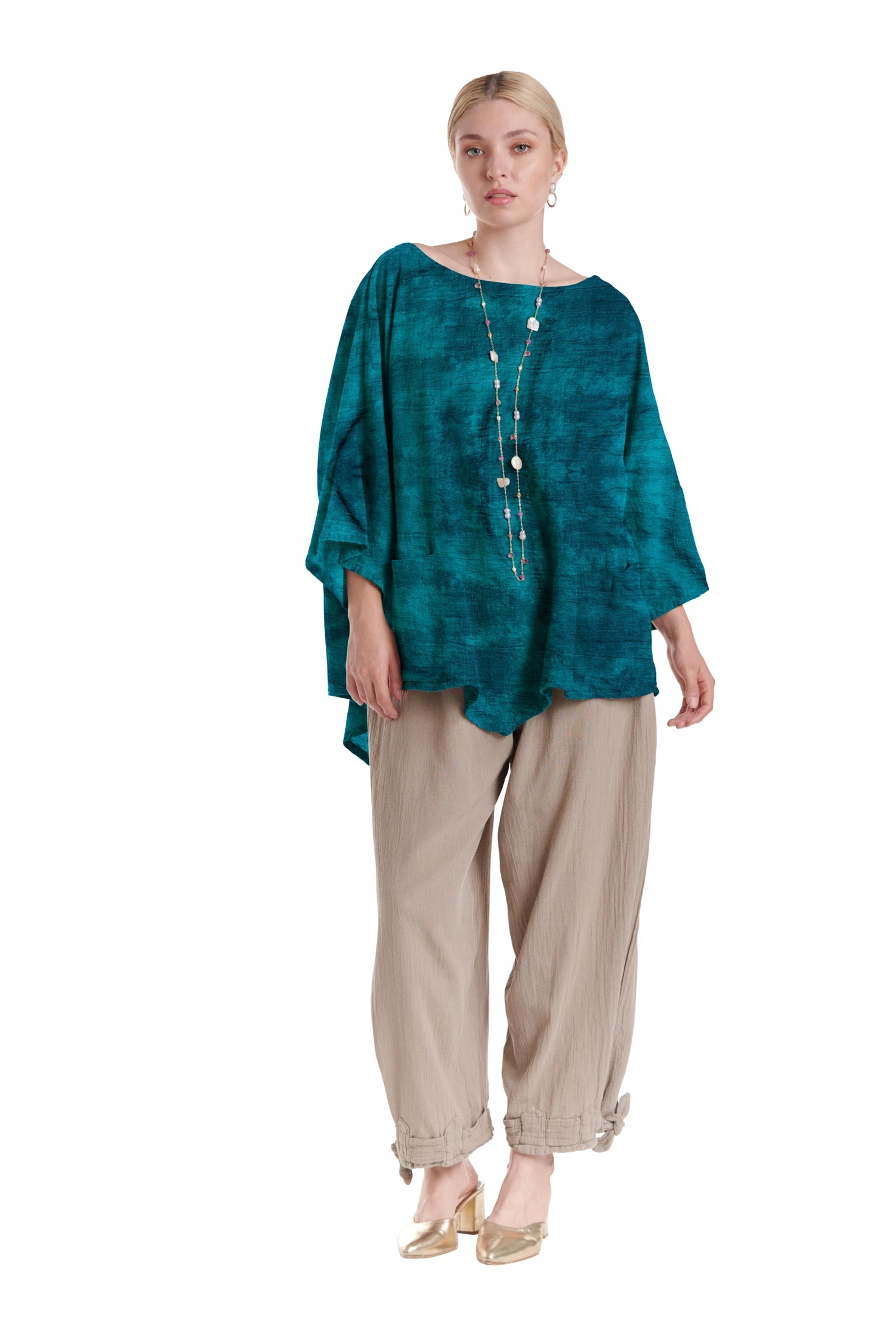 Kitty Cotton Gauze Blouse-Oh My Gauze