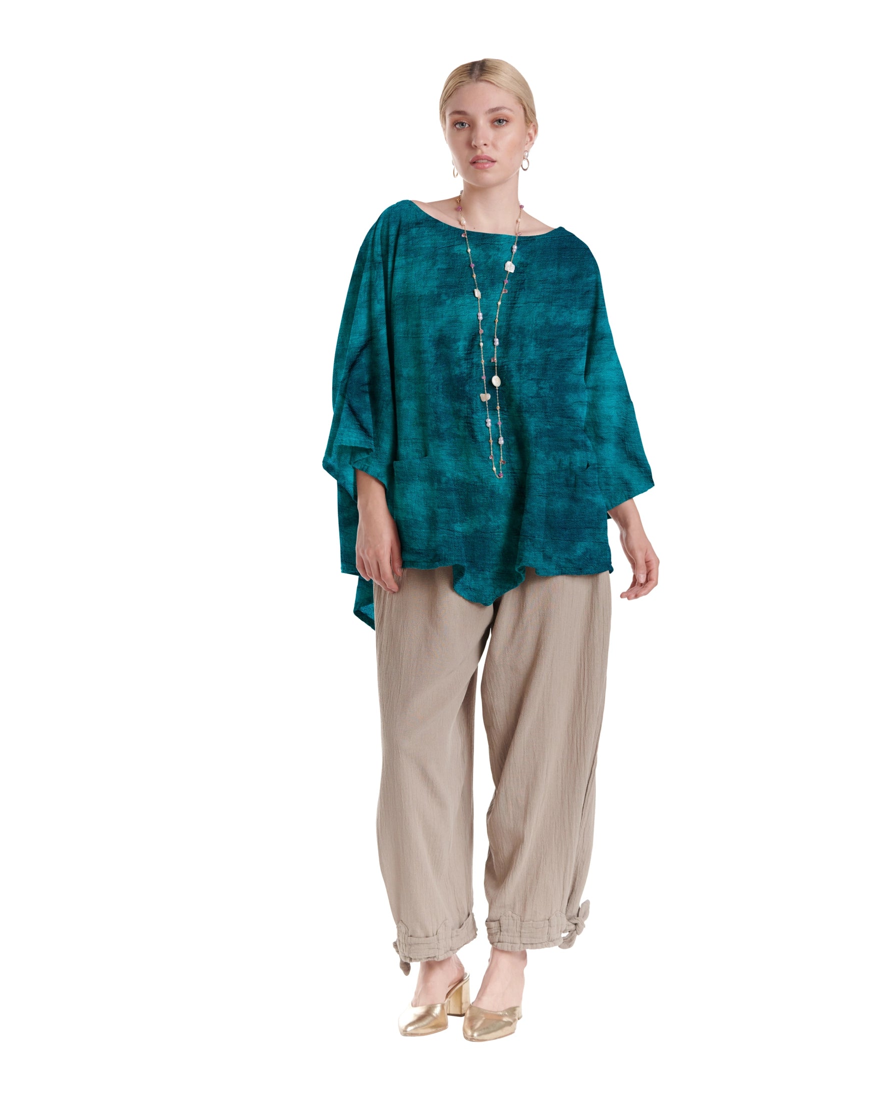 Kitty Cotton Gauze Blouse-Oh My Gauze