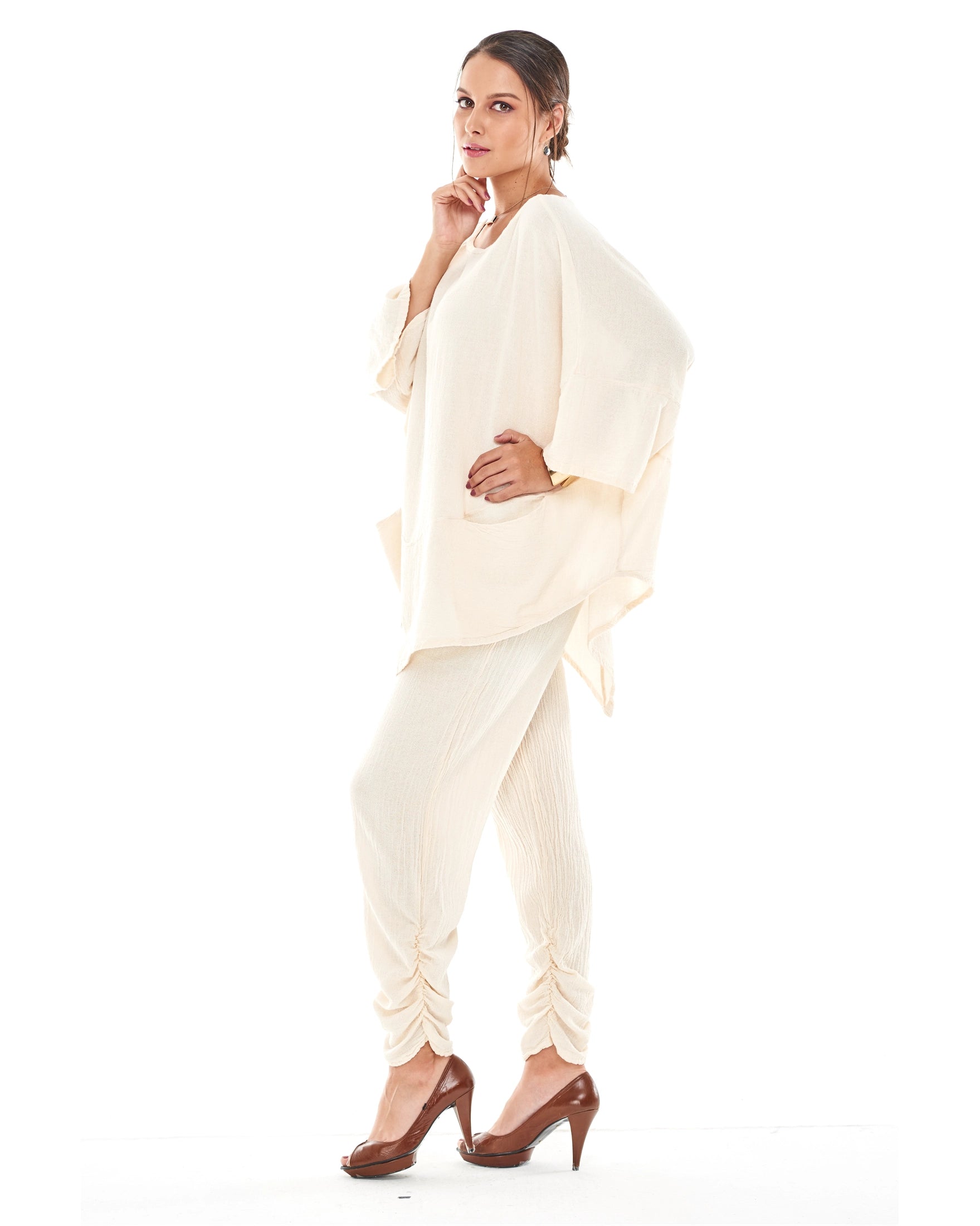 Kitty Cotton Gauze Blouse-Oh My Gauze