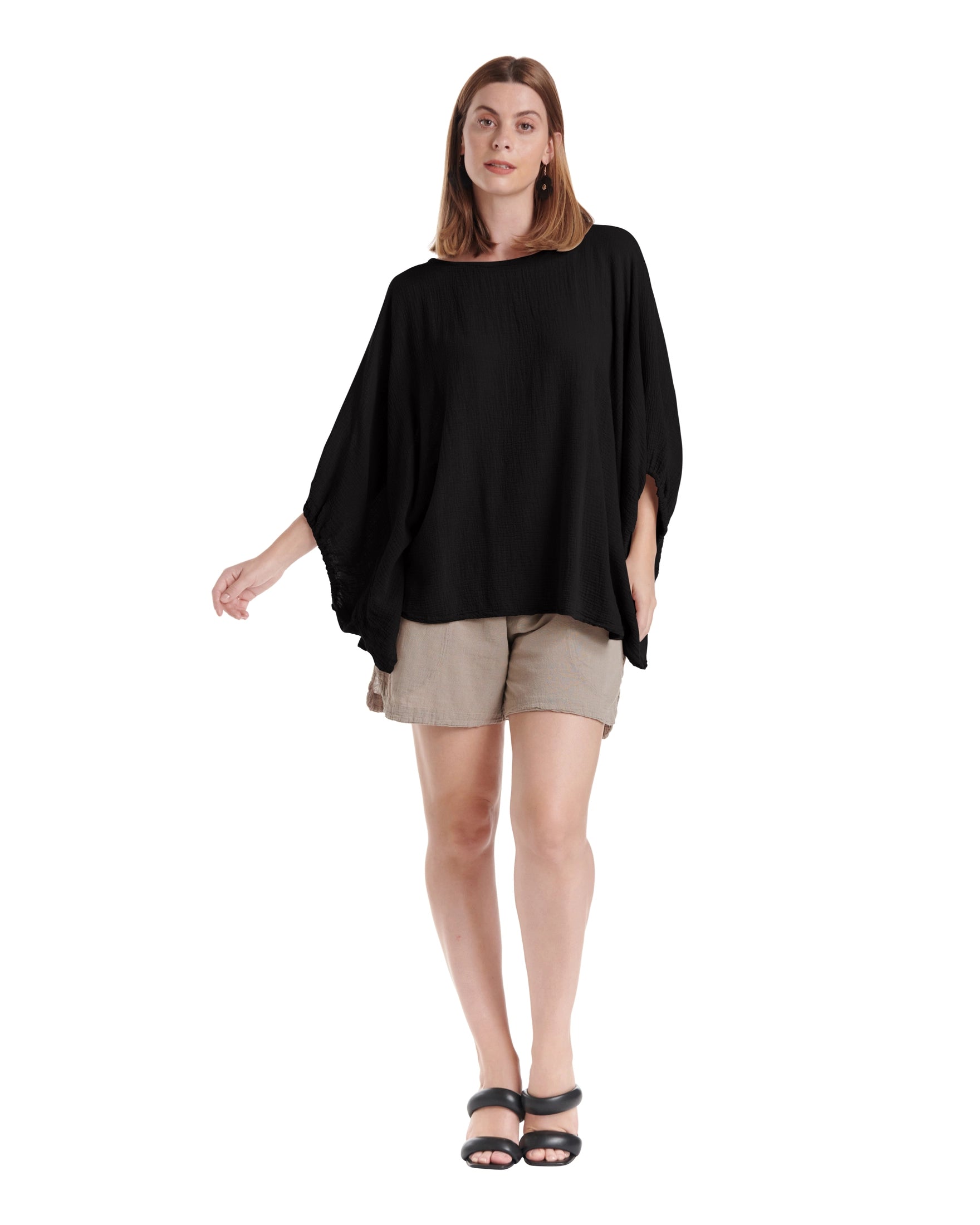 Kozzy Cotton Gauze Blouse – New Arrival-Oh My Gauze