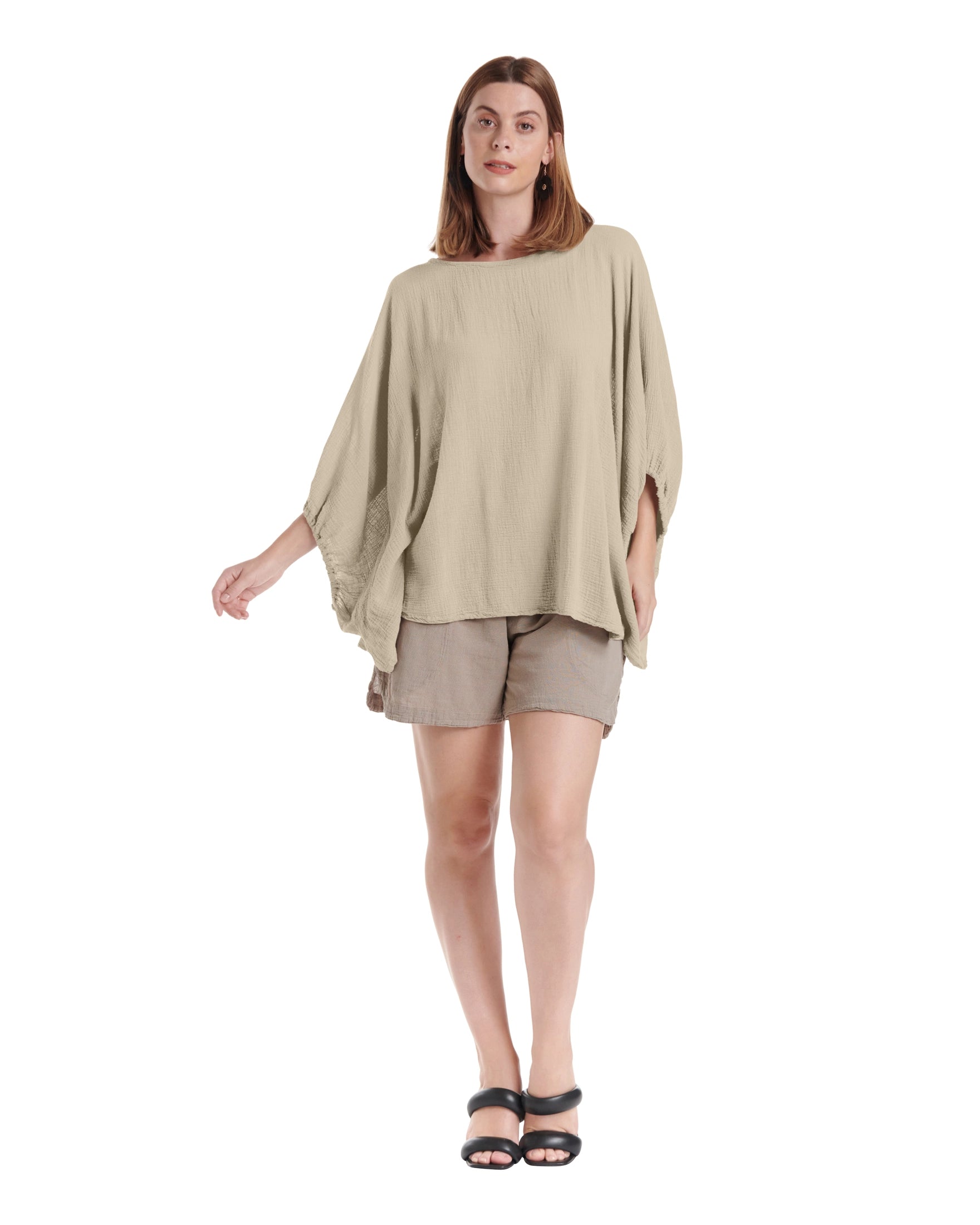 Kozzy Cotton Gauze Blouse – New Arrival-Oh My Gauze