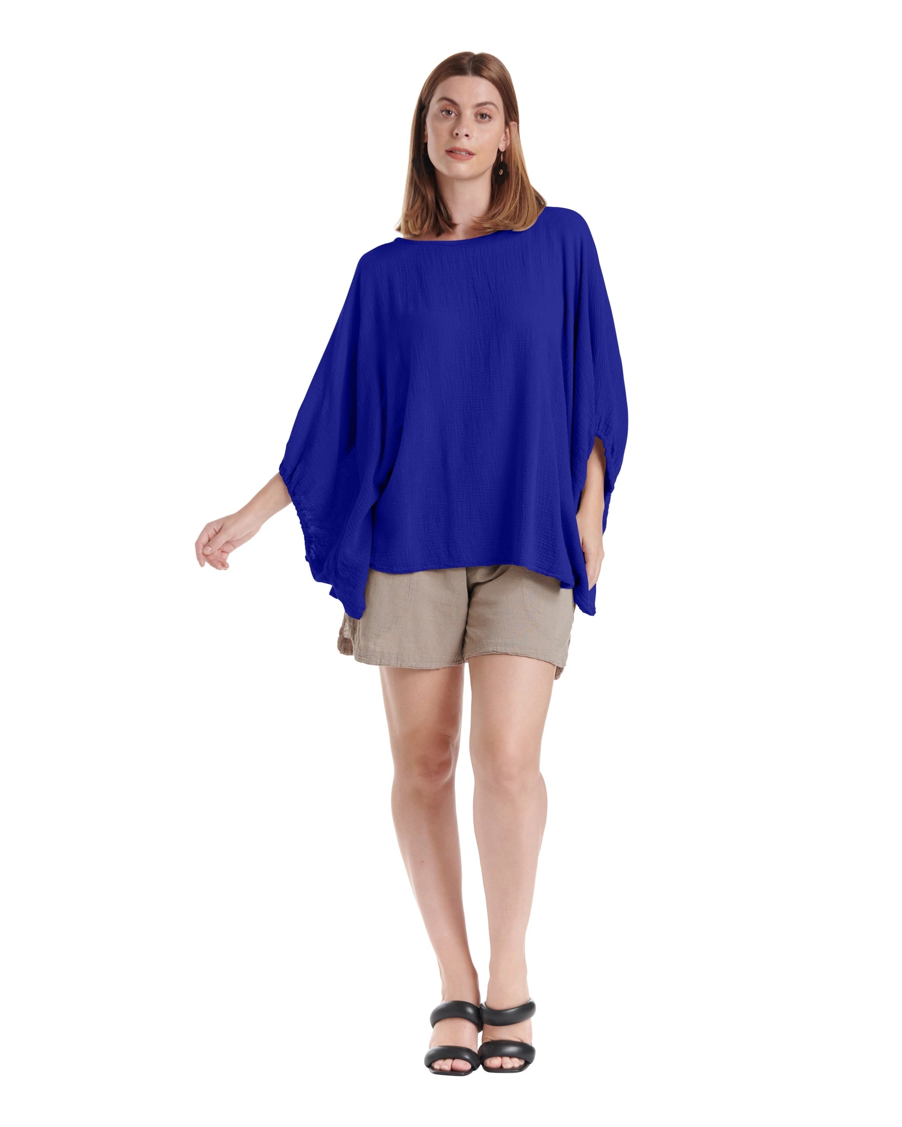Kozzy Cotton Gauze Blouse – New Arrival-Oh My Gauze