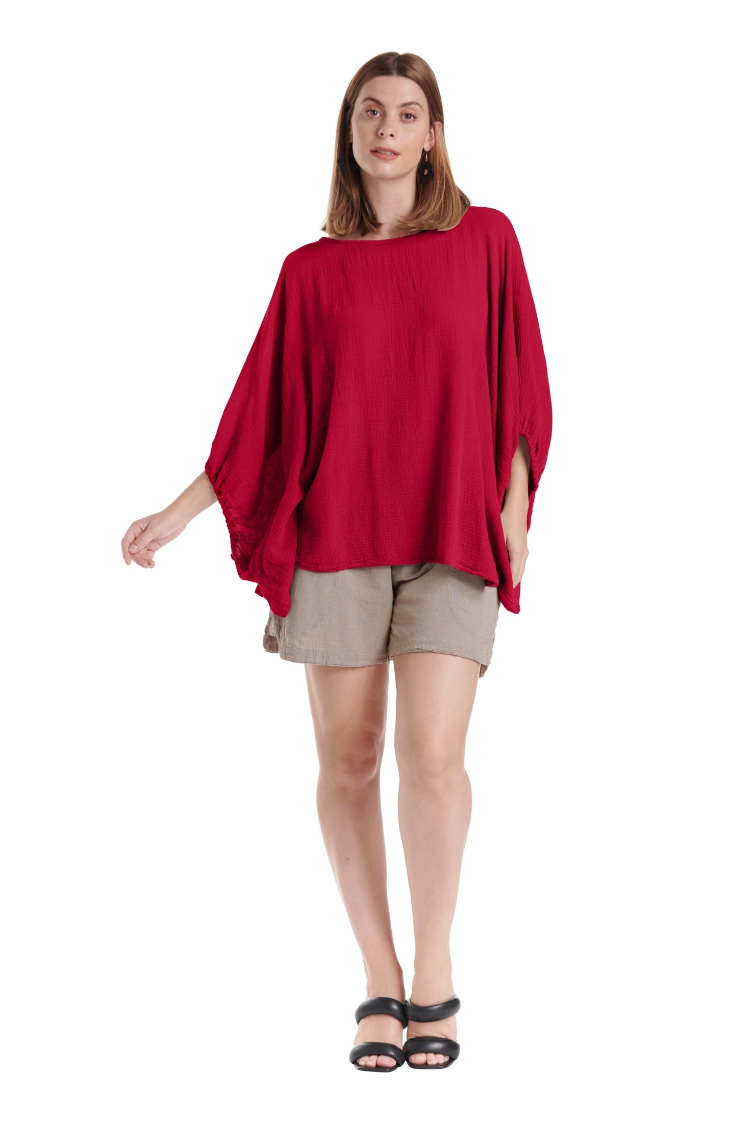 Kozzy Cotton Gauze Blouse – New Arrival-Oh My Gauze