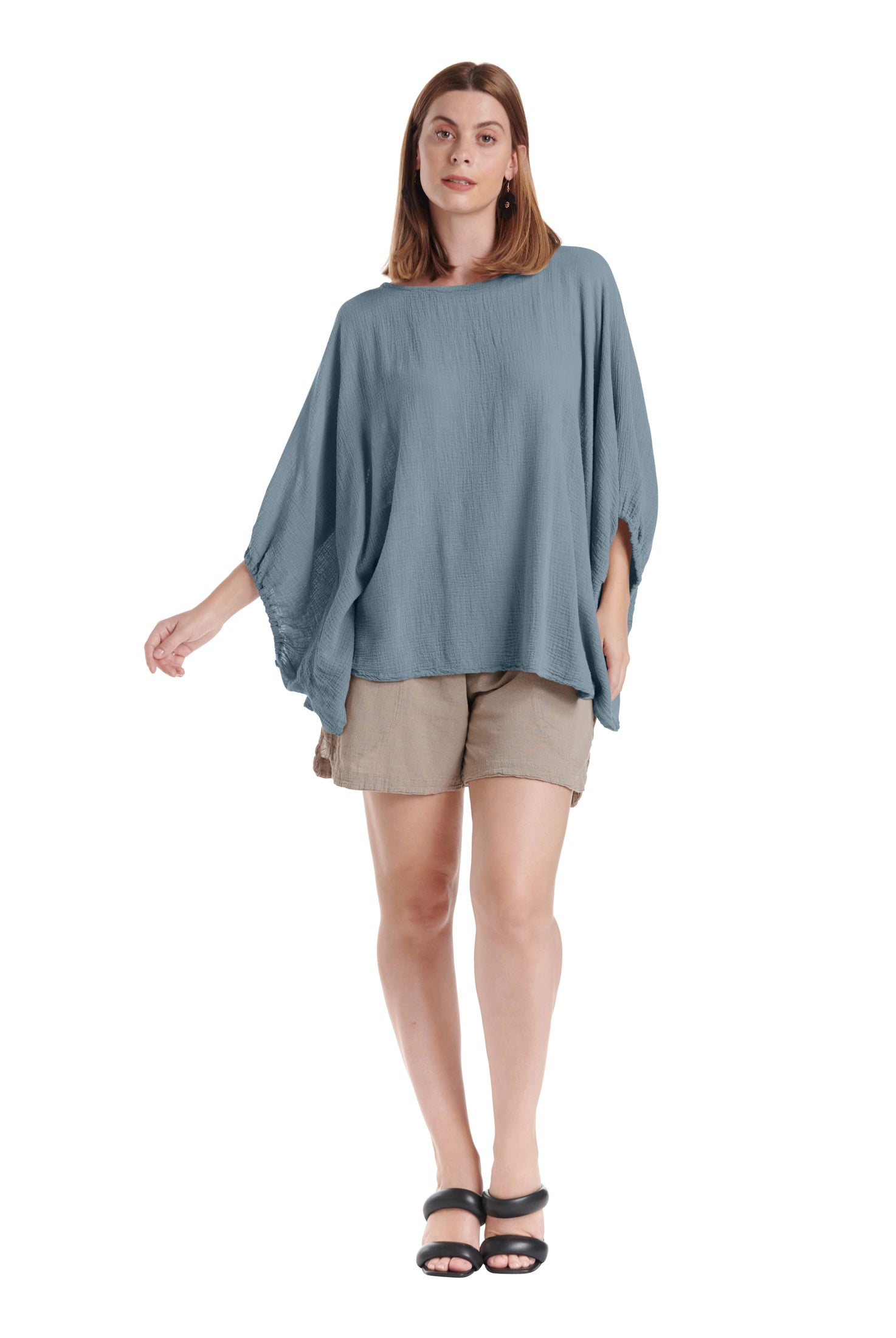Kozzy Cotton Gauze Blouse – New Arrival-Oh My Gauze