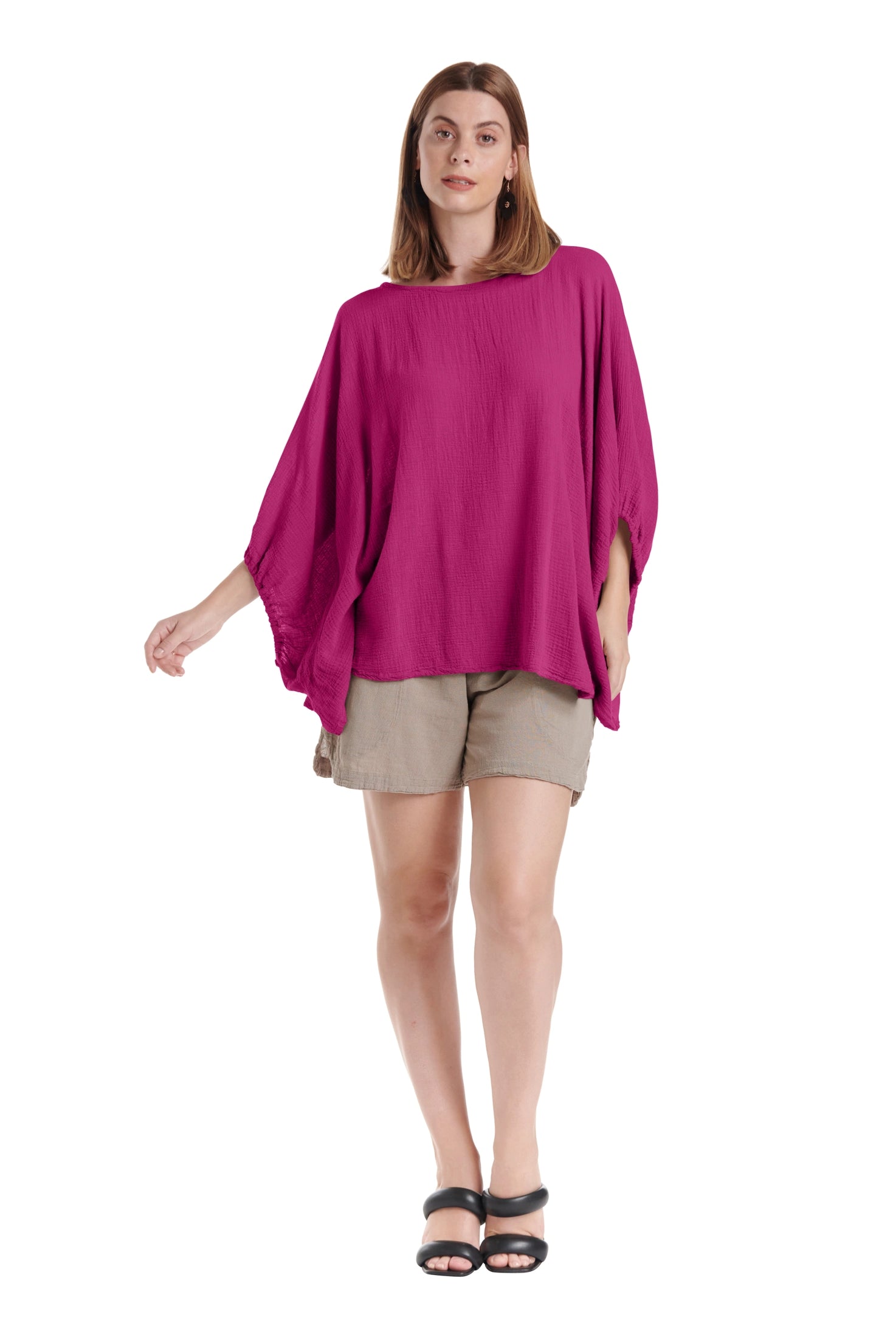 Kozzy Cotton Gauze Blouse – New Arrival-Oh My Gauze