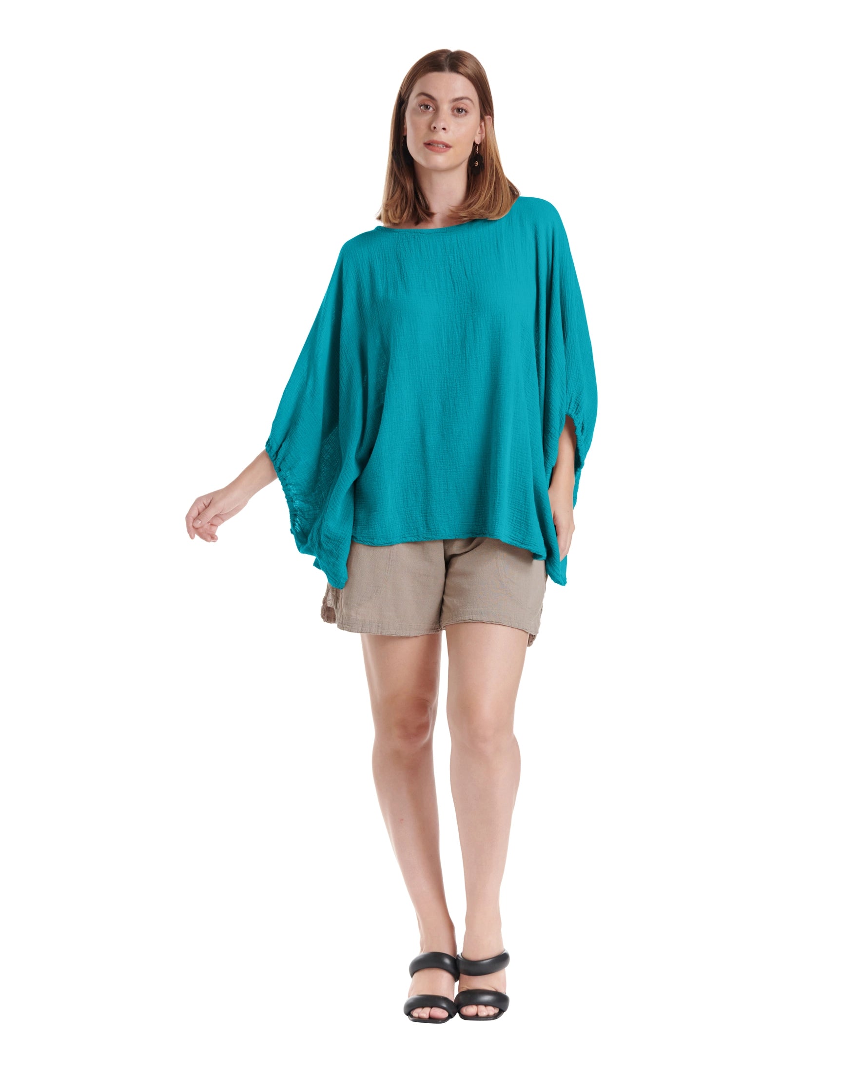 Kozzy Cotton Gauze Blouse – New Arrival-Oh My Gauze