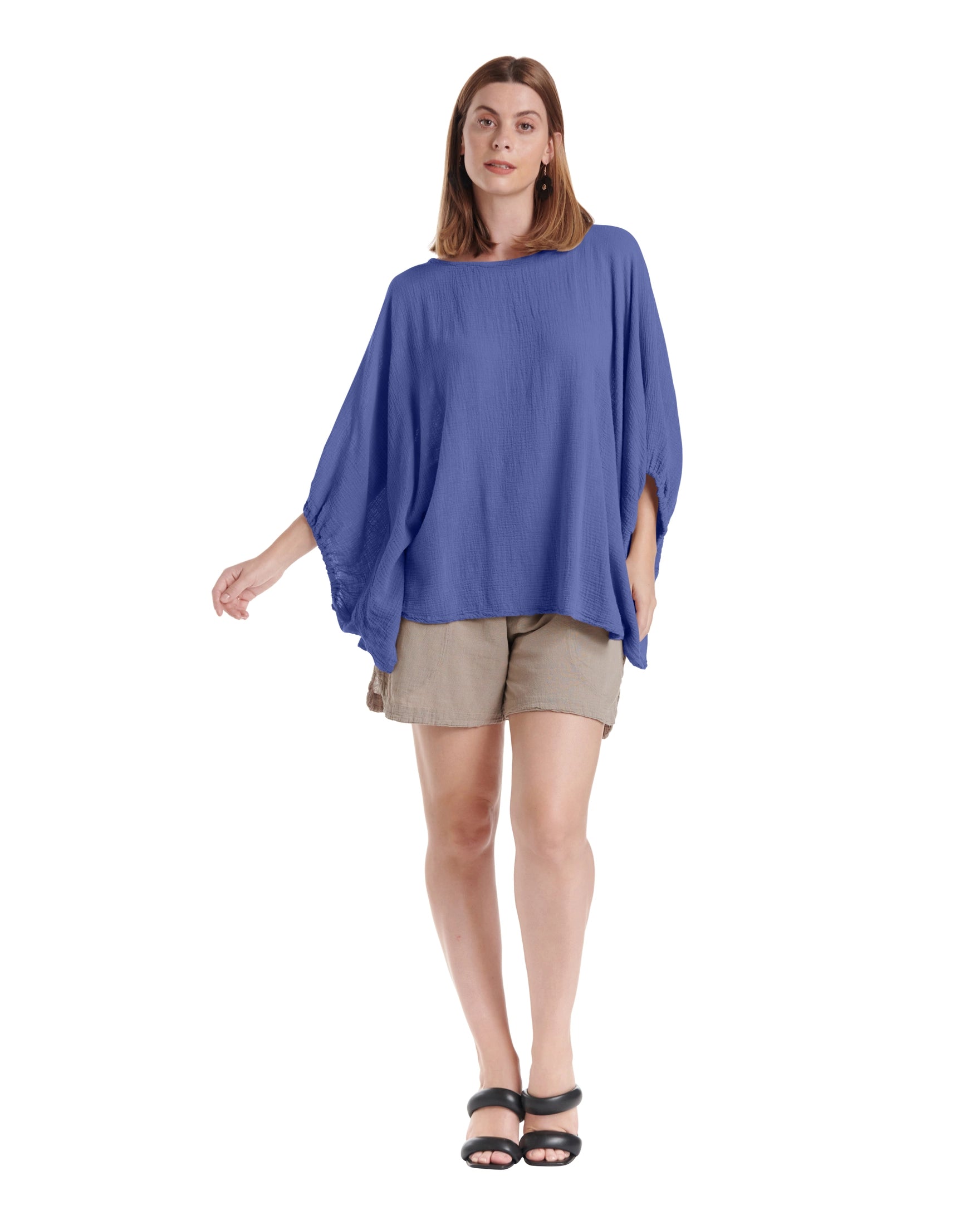 Kozzy Cotton Gauze Blouse – New Arrival-Oh My Gauze