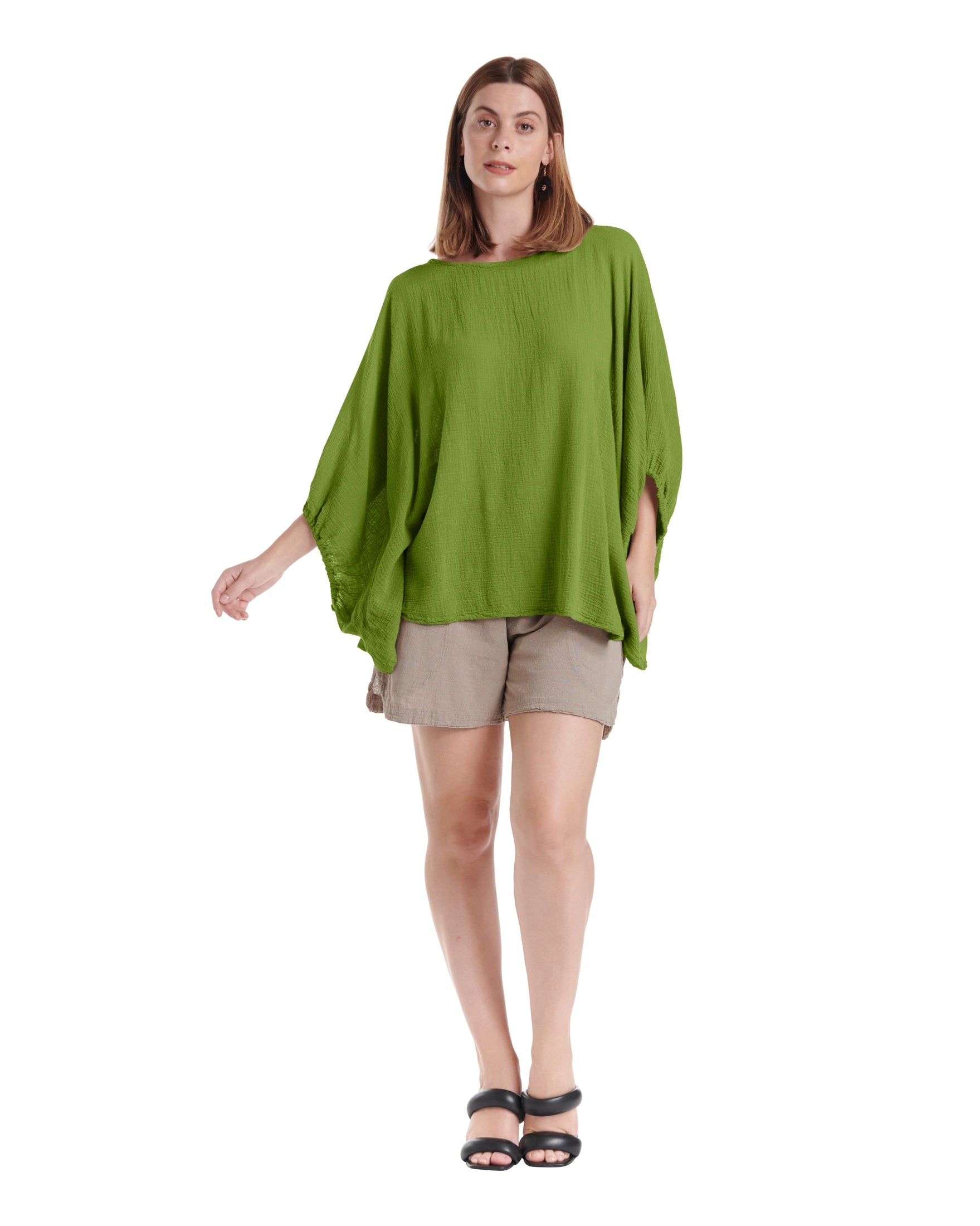 Kozzy Cotton Gauze Blouse – New Arrival-Oh My Gauze