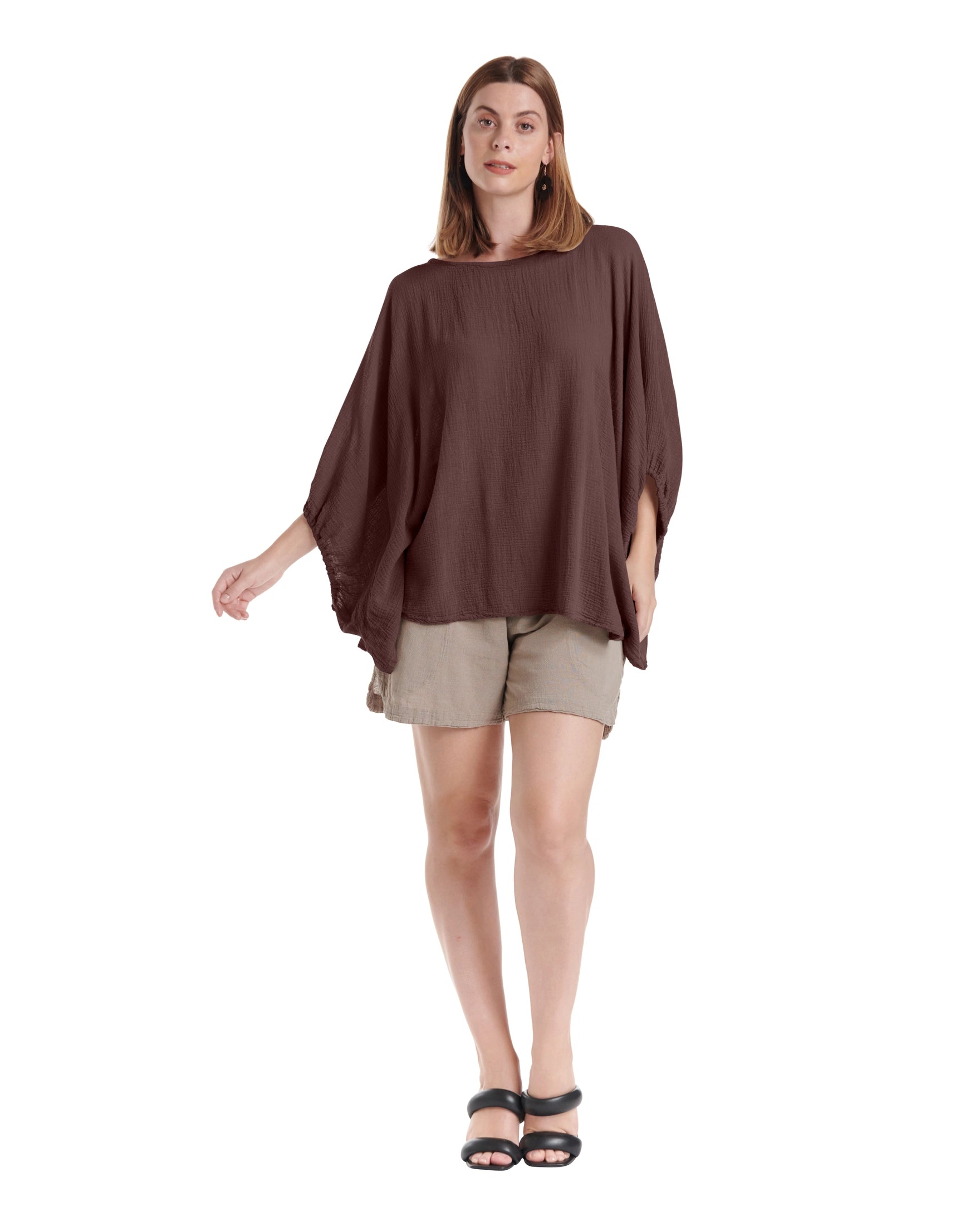 Kozzy Cotton Gauze Blouse – New Arrival-Oh My Gauze