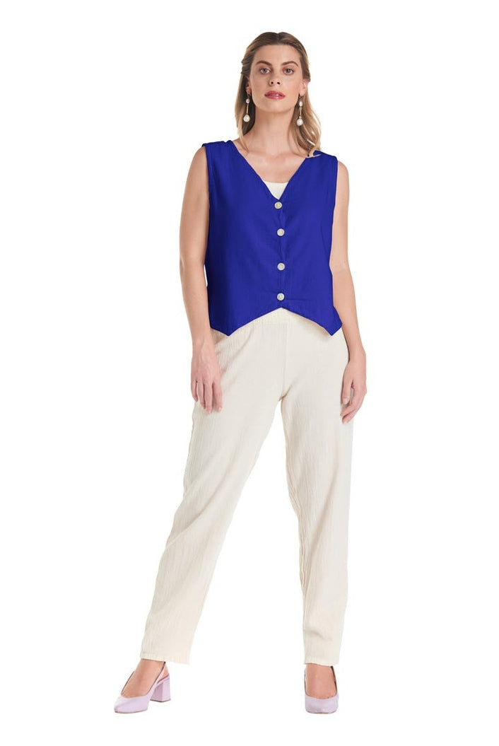 Larissa Vest - Final Sale-Oh My Gauze