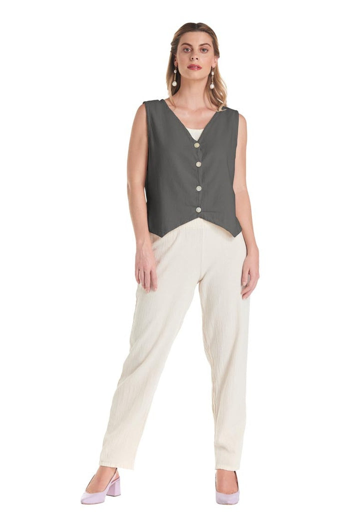 Larissa Vest - Final Sale-Oh My Gauze