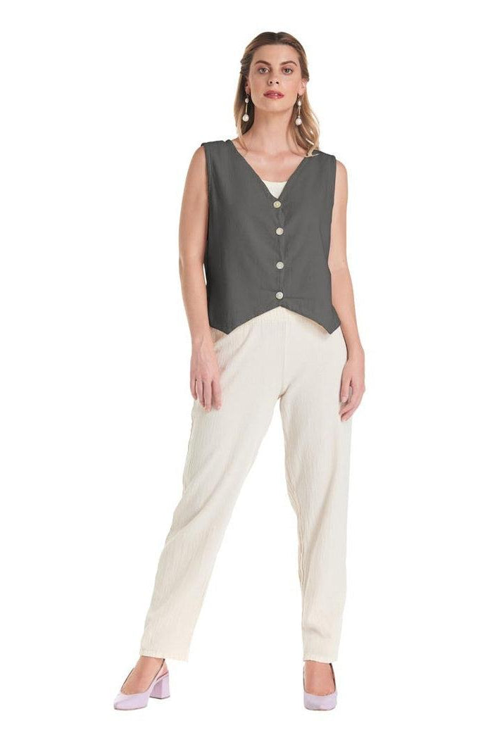 Larissa Vest - Final Sale-Oh My Gauze
